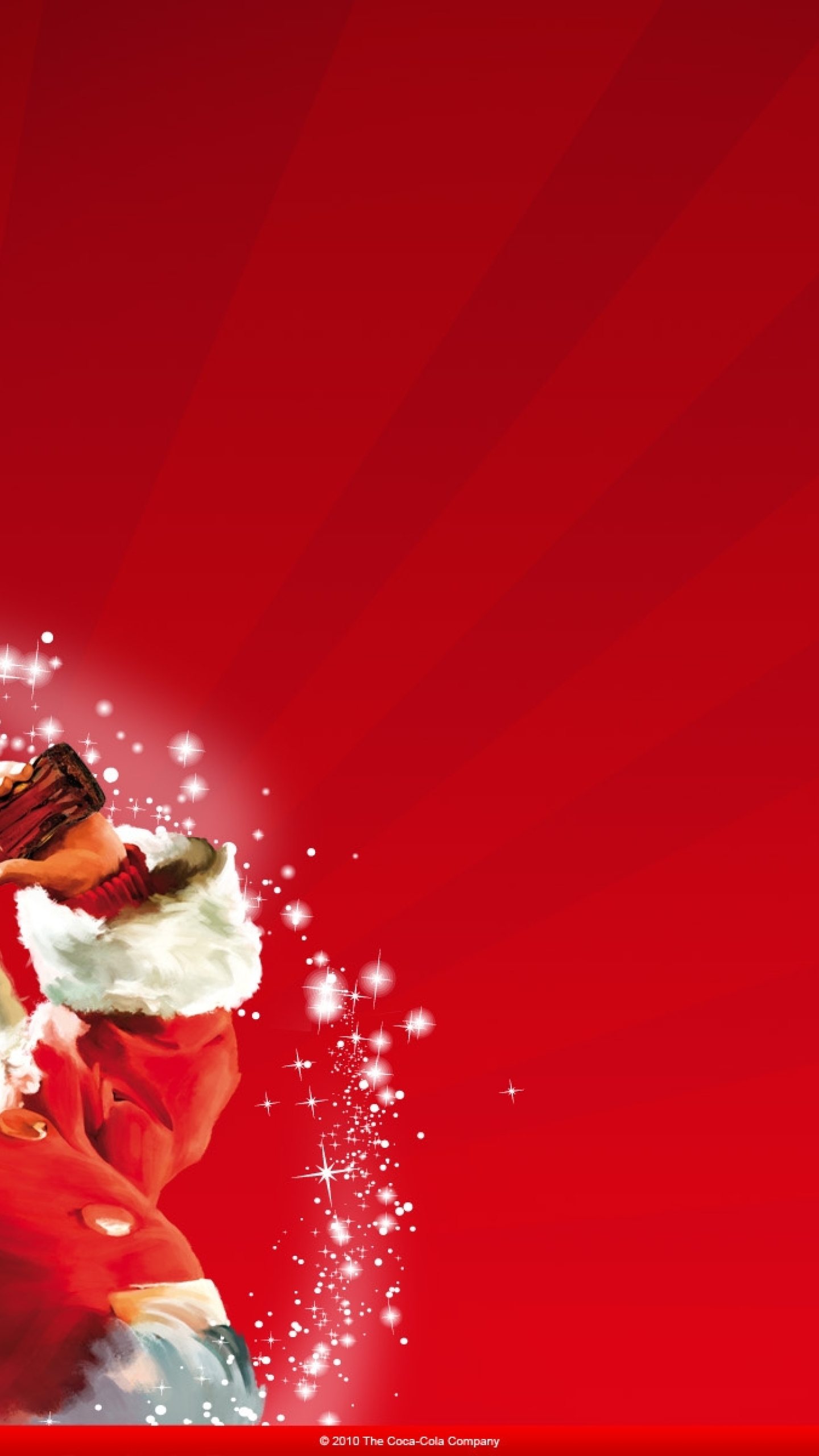 coca cola santa wallpaper