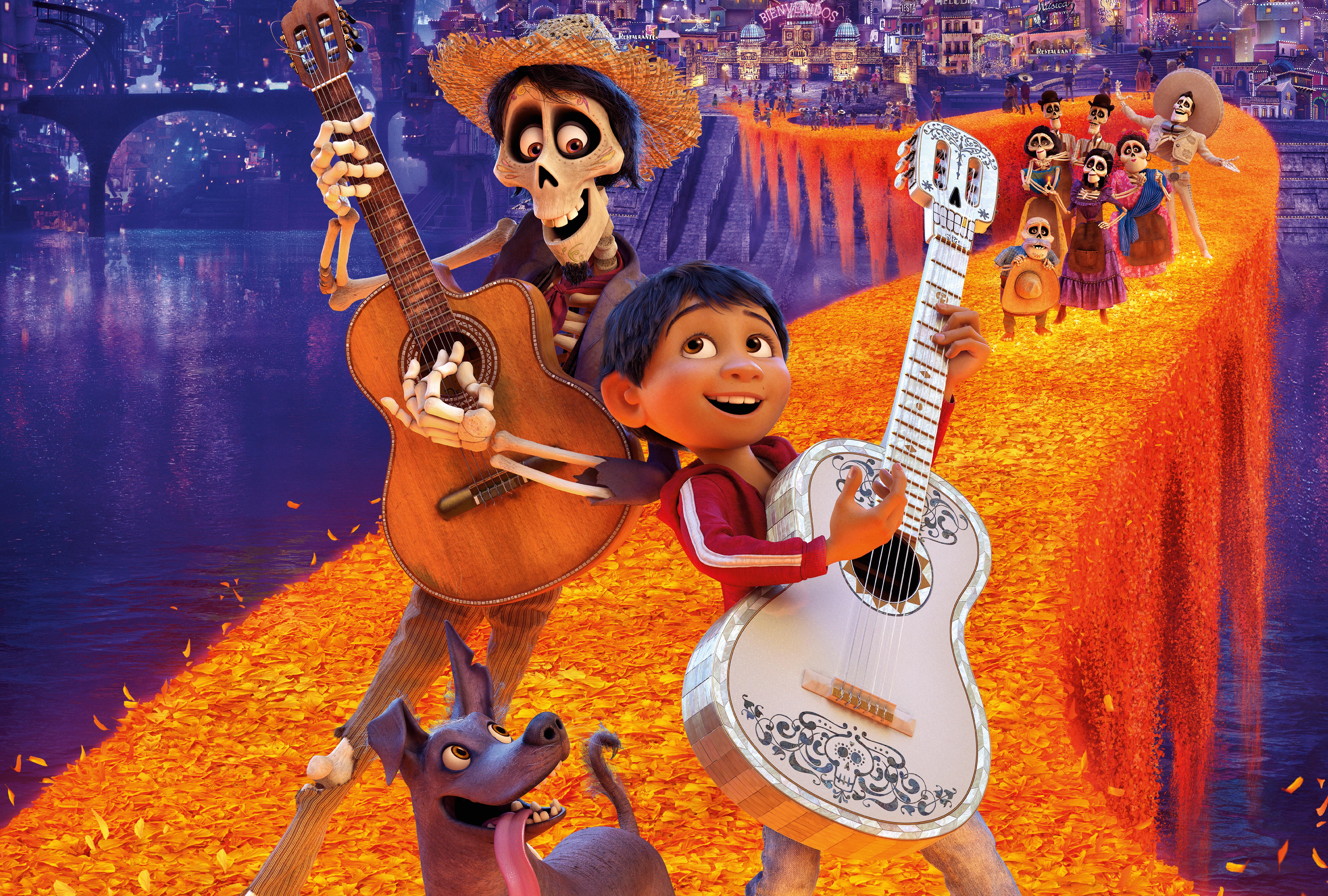 Coco animation guitar HD phone wallpaper  Peakpx