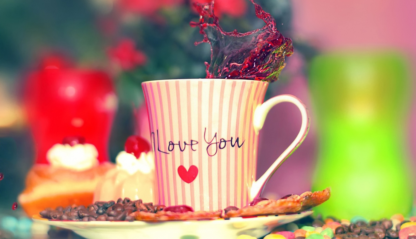 1336x768 coffee, i love you, cup HD Laptop Wallpaper, HD Other 4K Wallpapers,  Images, Photos and Background - Wallpapers Den