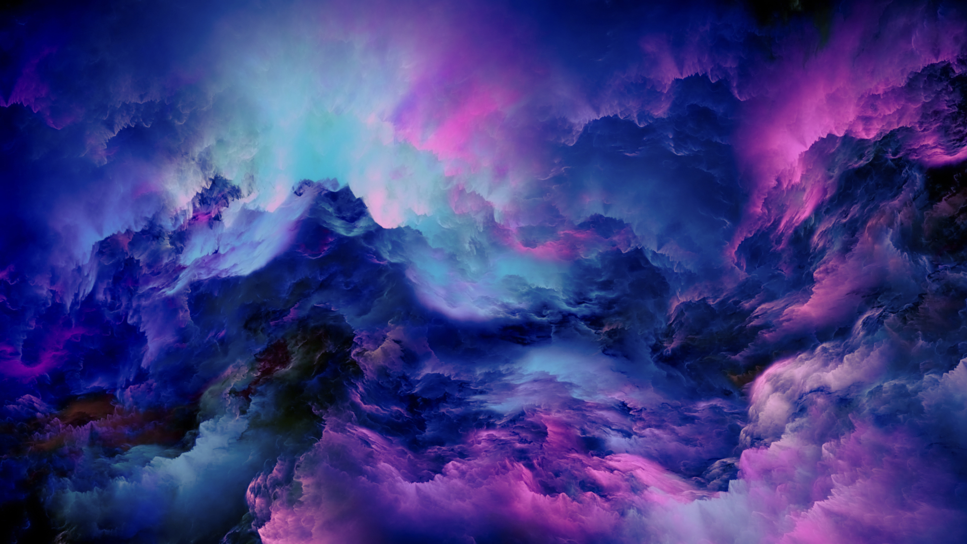 1920x1080 Resolution Colorful Clouds Abstract 4k 1080p Laptop Full Hd