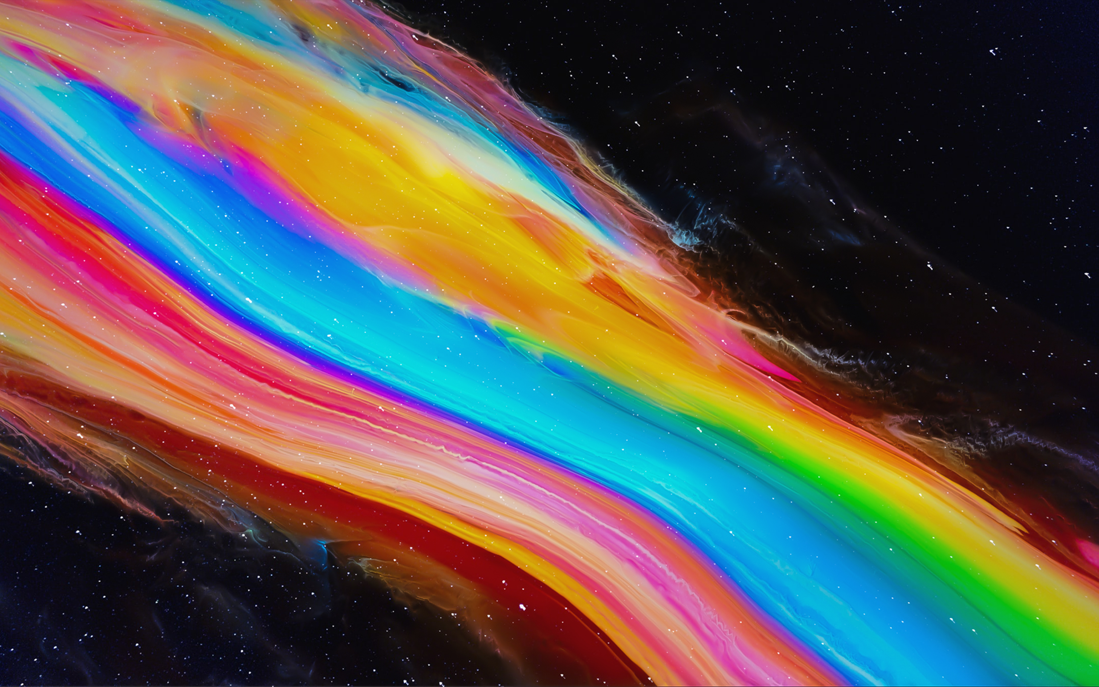 3840x2400 Colorful Space Path 4K 3840x2400 Resolution Wallpaper, HD