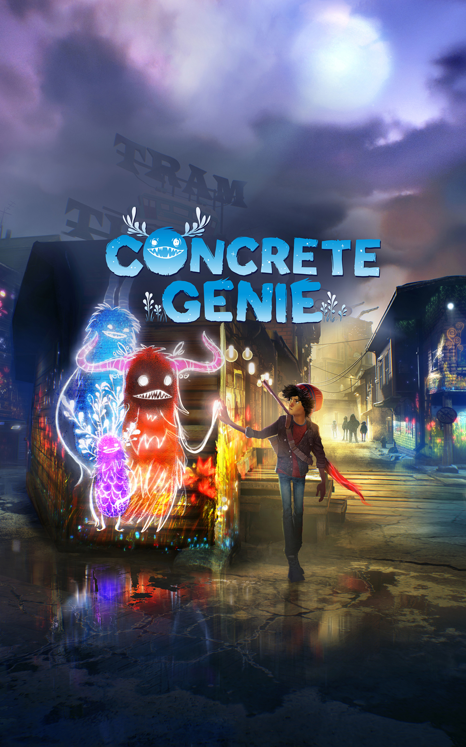 Concrete genie. Concrete Genie (городские духи). Concrete Genie Постер. Concrete Genie Эш. Concrete Genie обложка.