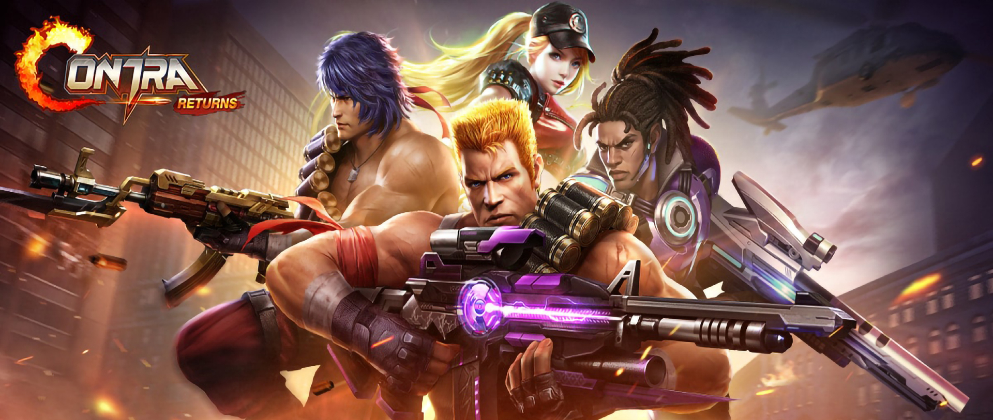 3400x1440 Contra Game Returns 2021 3400x1440 Resolution Wallpaper, HD ...
