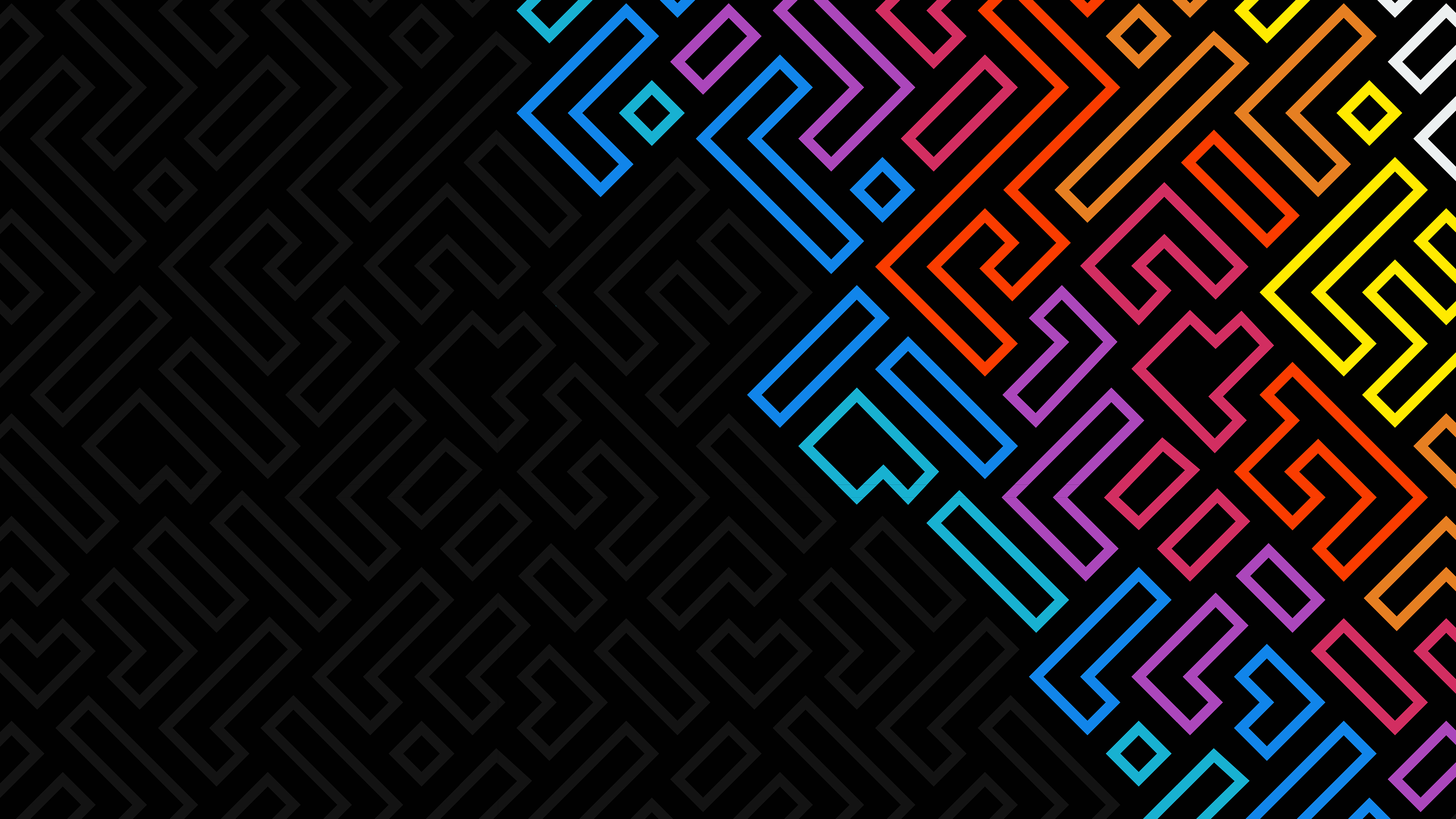 Cool 4K Pattern Wallpaper, HD Abstract