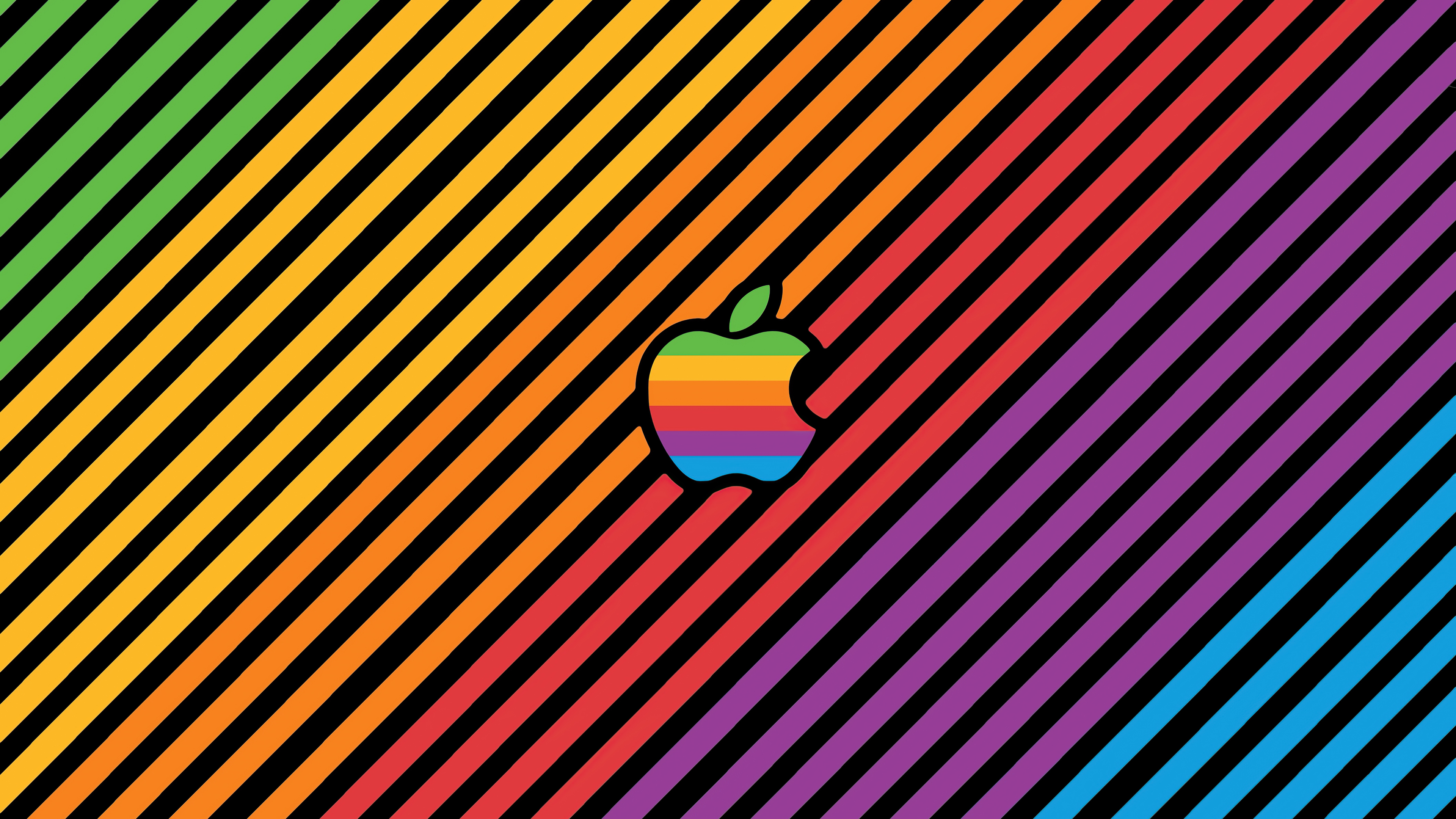 3840x2160 Cool Apple Logo Gradient Line 4K Wallpaper, HD Artist 4K  Wallpapers, Images, Photos and Background - Wallpapers Den