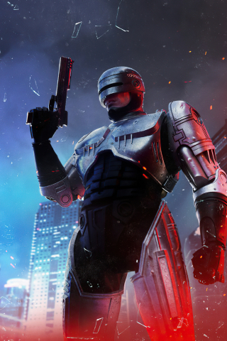 320x480 Resolution Cool RoboCop Rogue City 4K Apple Iphone,iPod Touch ...