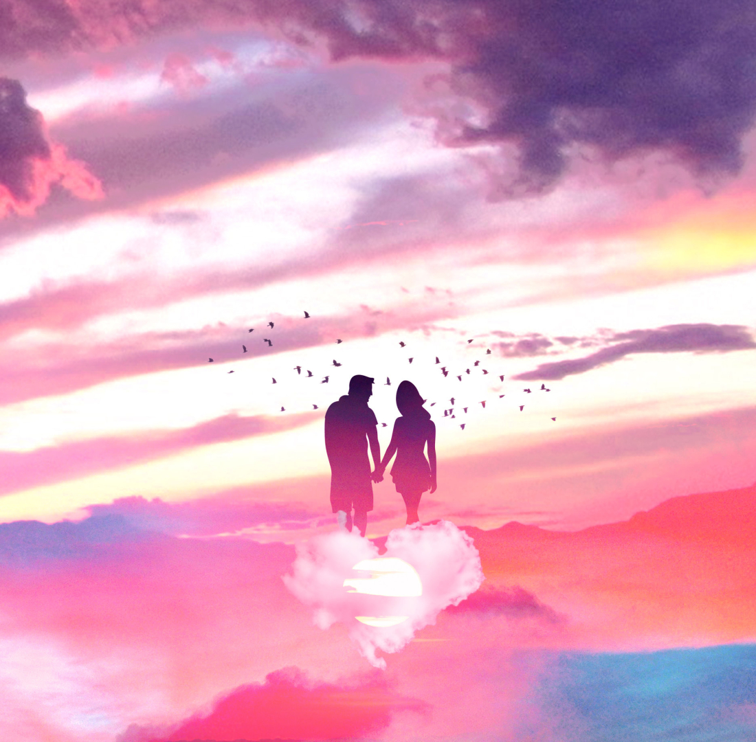 1100x1080 Couples In Heaven Art 1100x1080 Resolution Wallpaper, HD ...