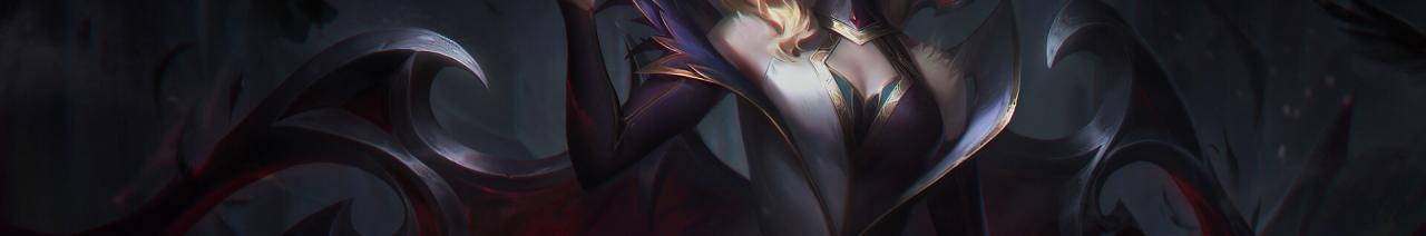 1280x212 Resolution Coven Morgana LoL Splash Art 1280x212 Resolution