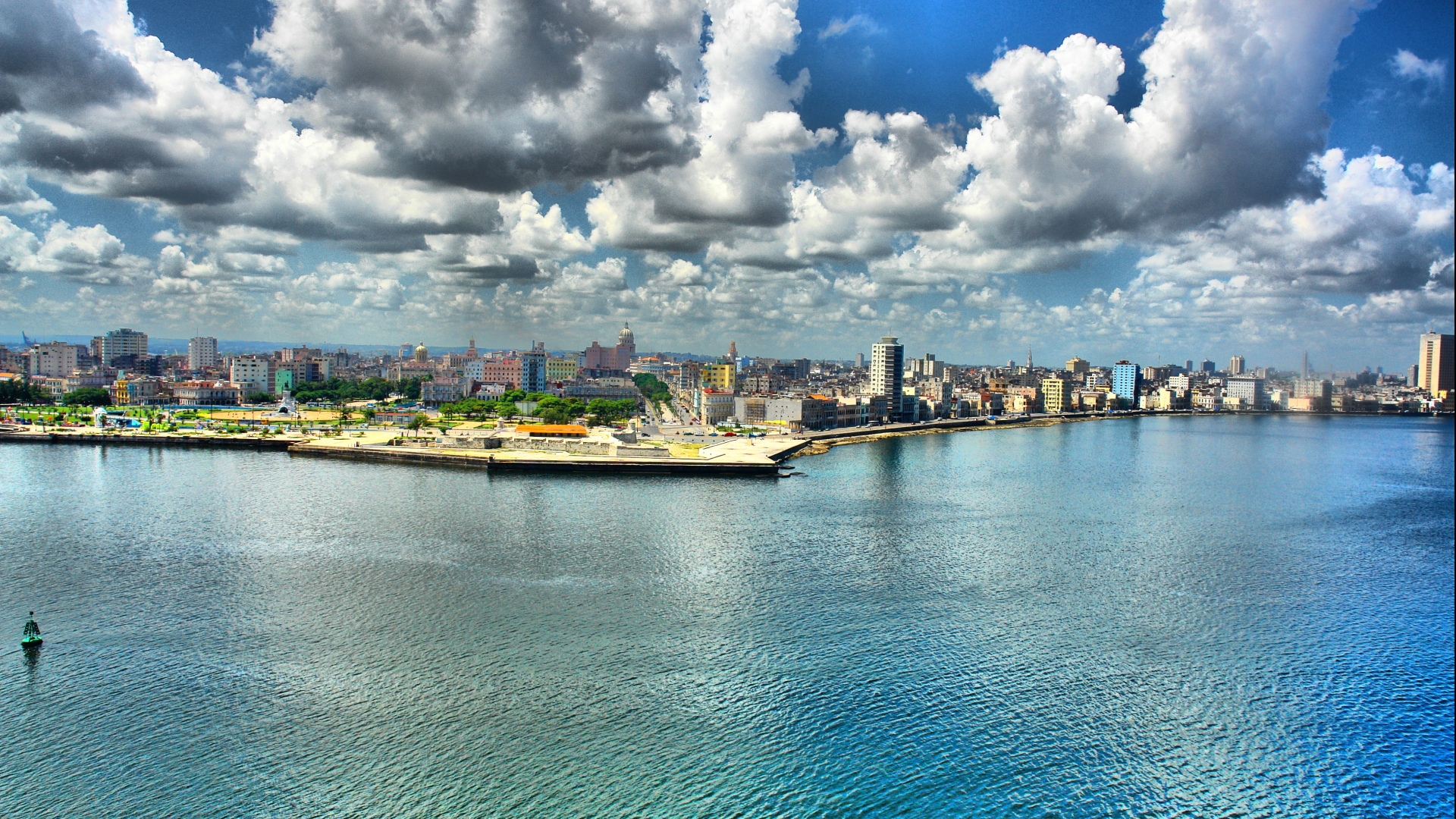 1920x1080 Resolution cuba, havana, promenade 1080P Laptop Full HD