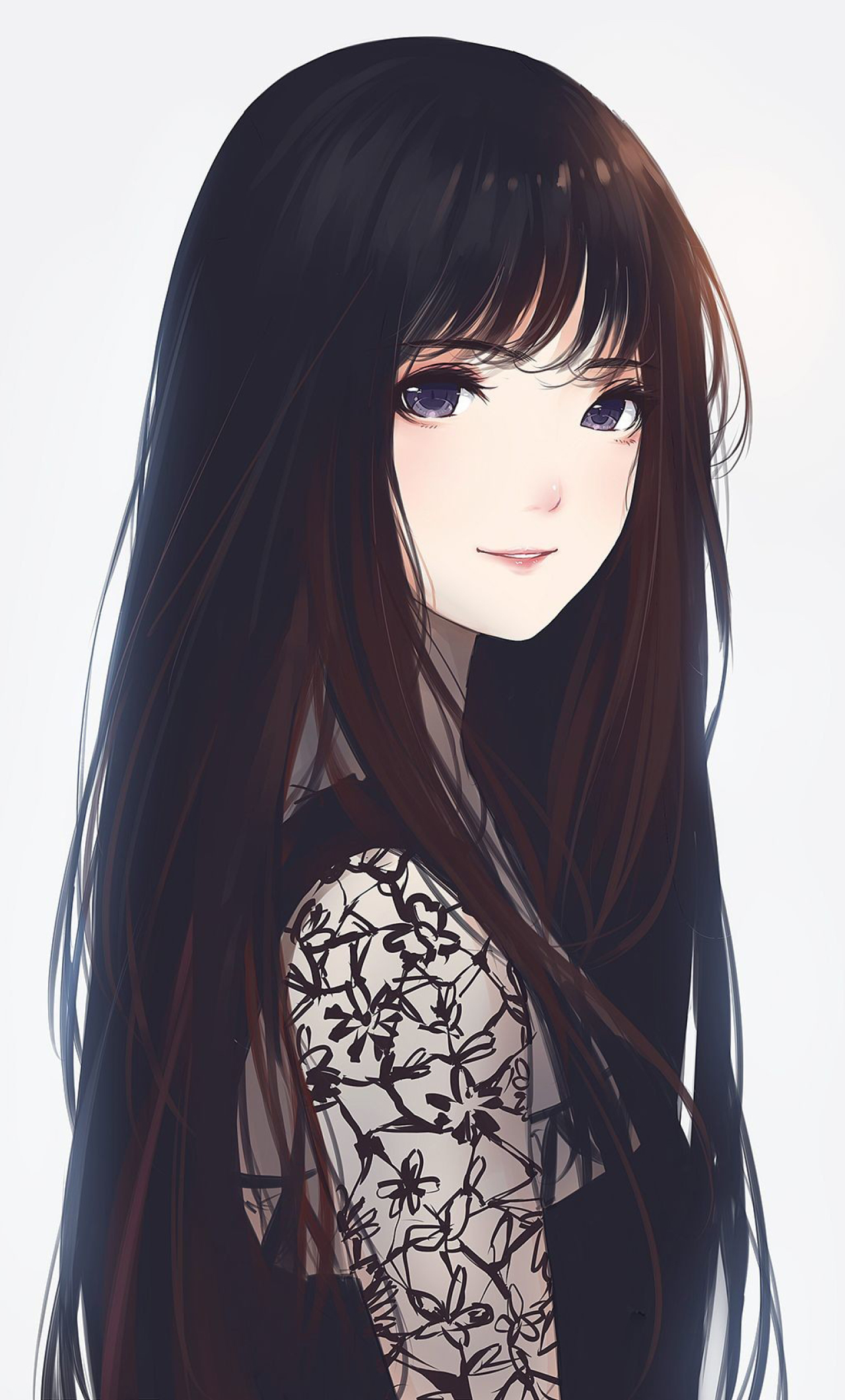 Cute Anime Girl Iphone Wallpaper Hd gambar ke 5