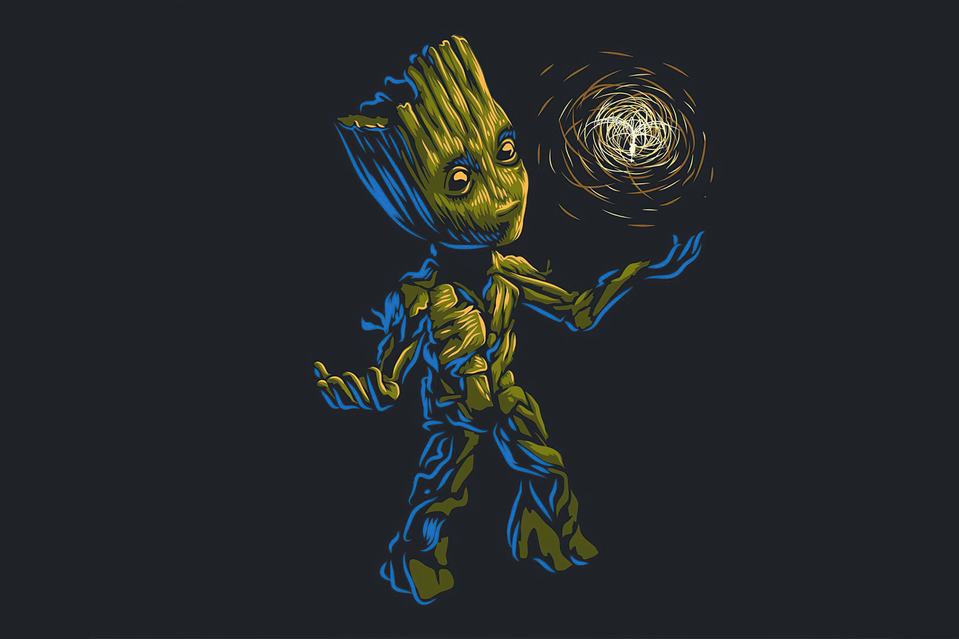 1920x1280 Cute Baby Groot 2020 1920x1280 Resolution Wallpaper, HD ...