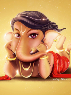 240x320 Cute Lord Ganesha Android Mobile, Nokia 230, Nokia 215, Samsung  Xcover 550, LG G350 Wallpaper, HD Other 4K Wallpapers, Images, Photos and  Background - Wallpapers Den