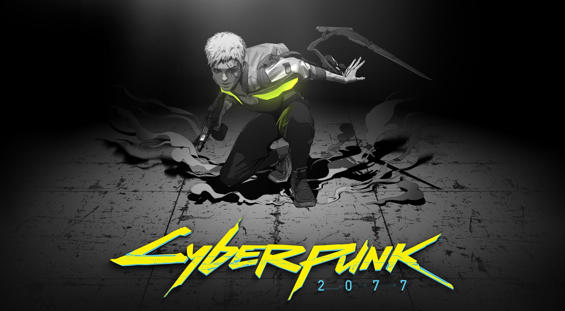 Cyberpunk 4 blue game logo minimal teal word yellow HD phone  wallpaper  Peakpx