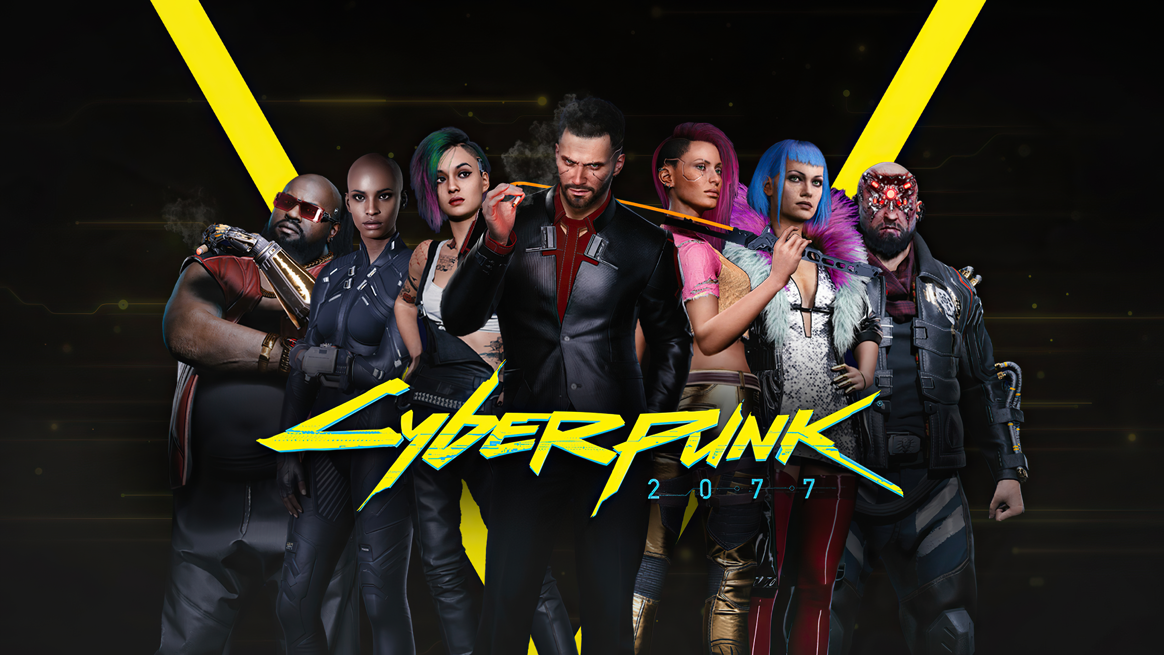 Cyberpunk 2077 4k Characters Wallpaper, HD Games 4K Wallpapers, Images, Photos and Background