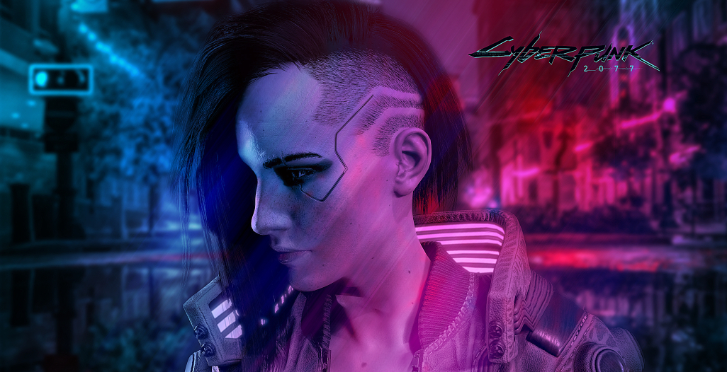 1026x526 Resolution Cyberpunk 2077 Character Neon Lights 1026x526