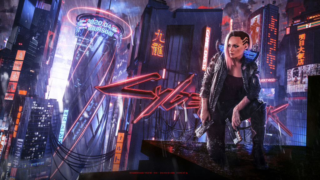 1024x576 Cyberpunk 2077 Jacked In Concept Art 1024x576 Resolution HD 4k