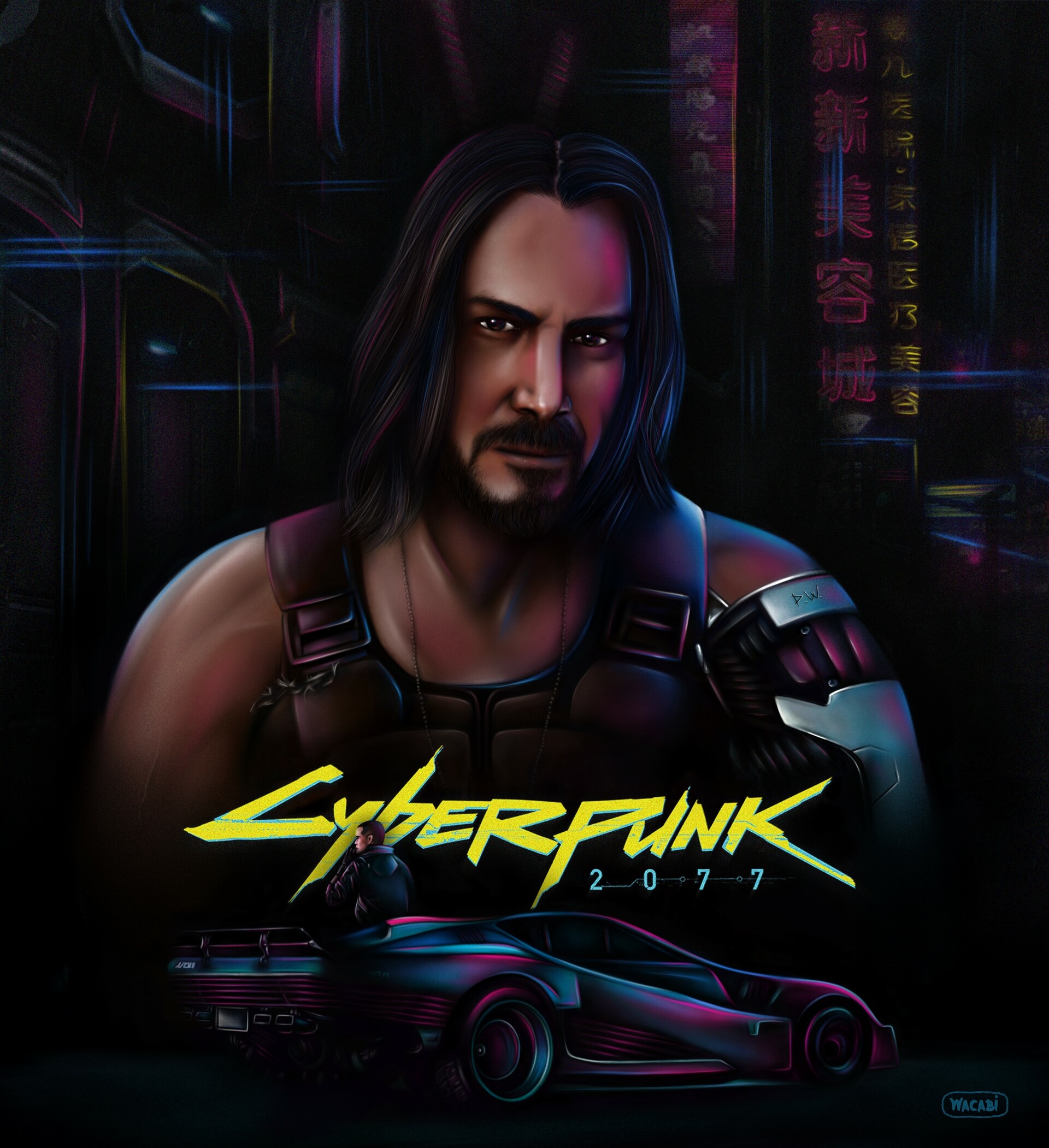 2560 X1440 Cyberpunk 2077 Fan Art 1440p Resolution Wallpaper Hd Artist 4k Wallpapers Images