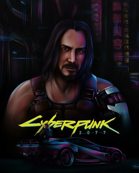 476x592 Resolution Cyberpunk 2077 Fan Art 476x592 Resolution Wallpaper