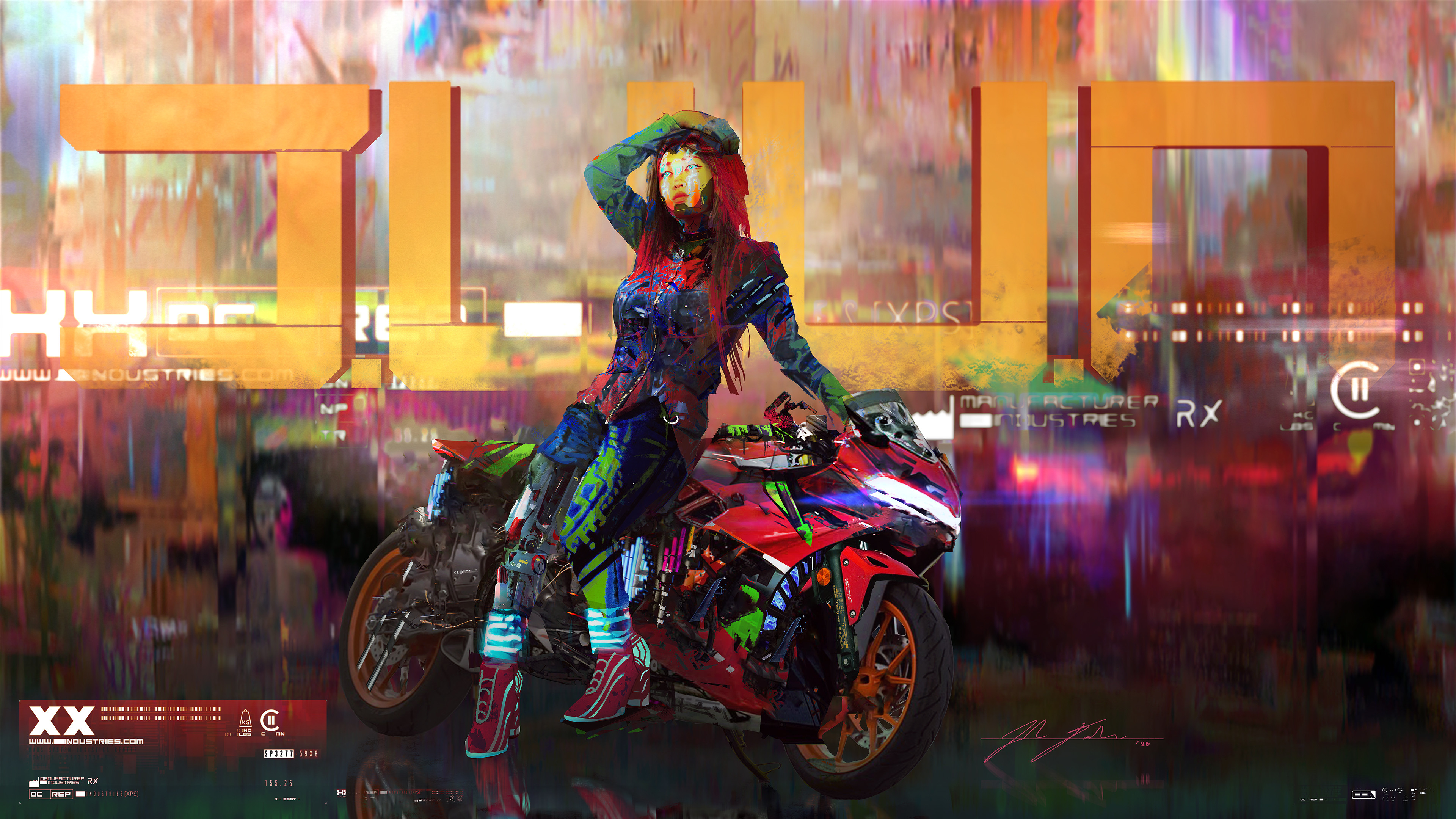 Cyberpunk 2077 Girl 4K Cool Wallpaper, HD Games 4K Wallpapers, Images,  Photos and Background - Wallpapers Den