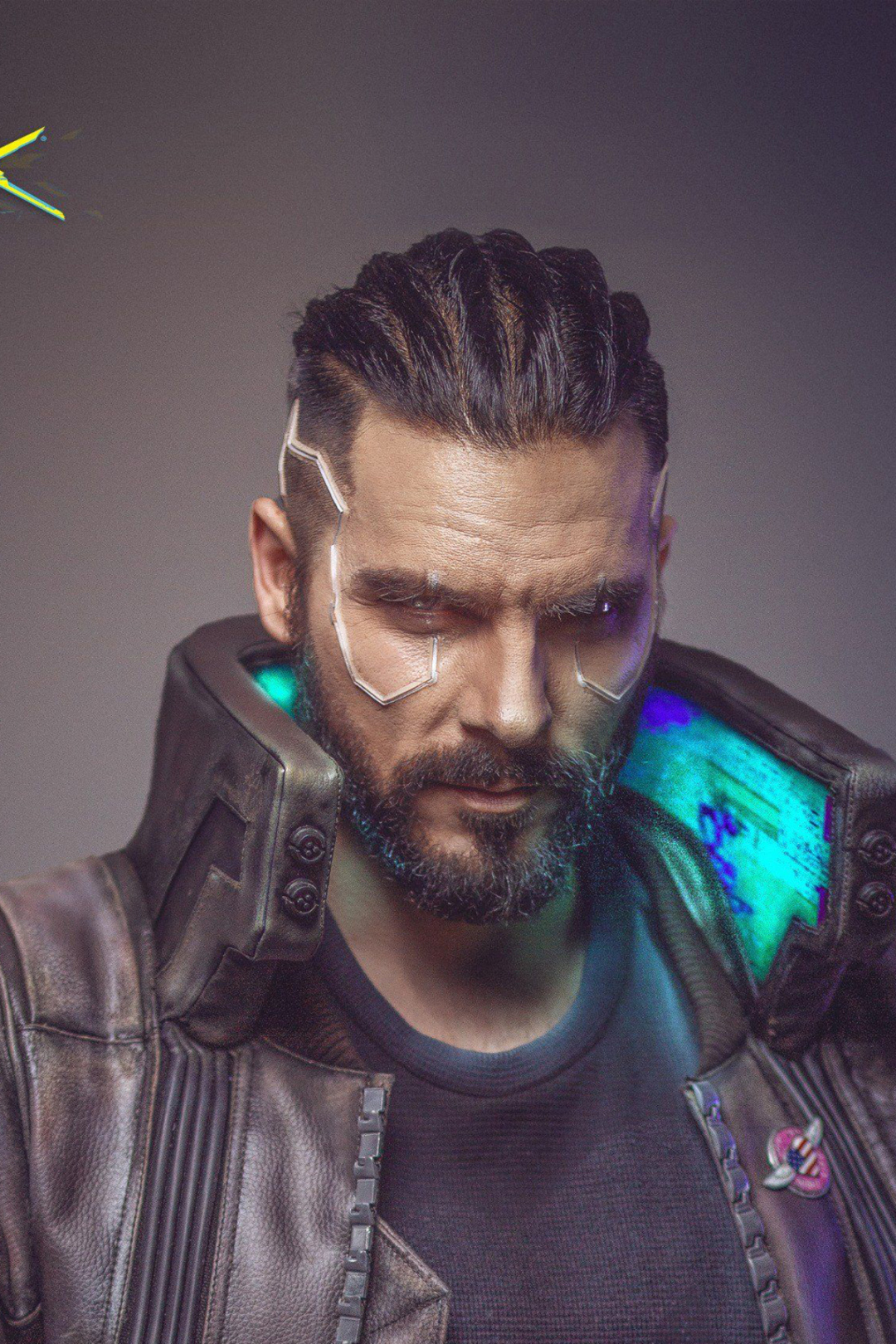 1080x1620 Cyberpunk 2077 Male Cosplay 1080x1620 Resolution Wallpaper