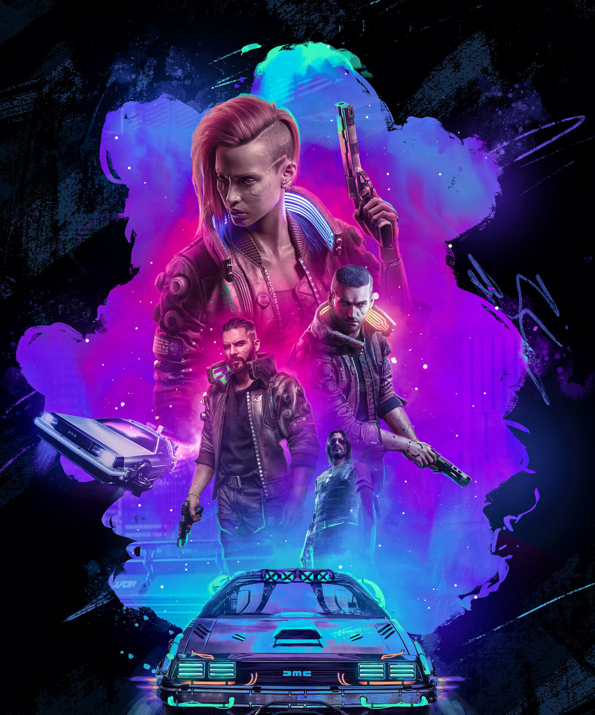  Cyberpunk  2077 Official Poster Wallpaper  HD Games  4K 