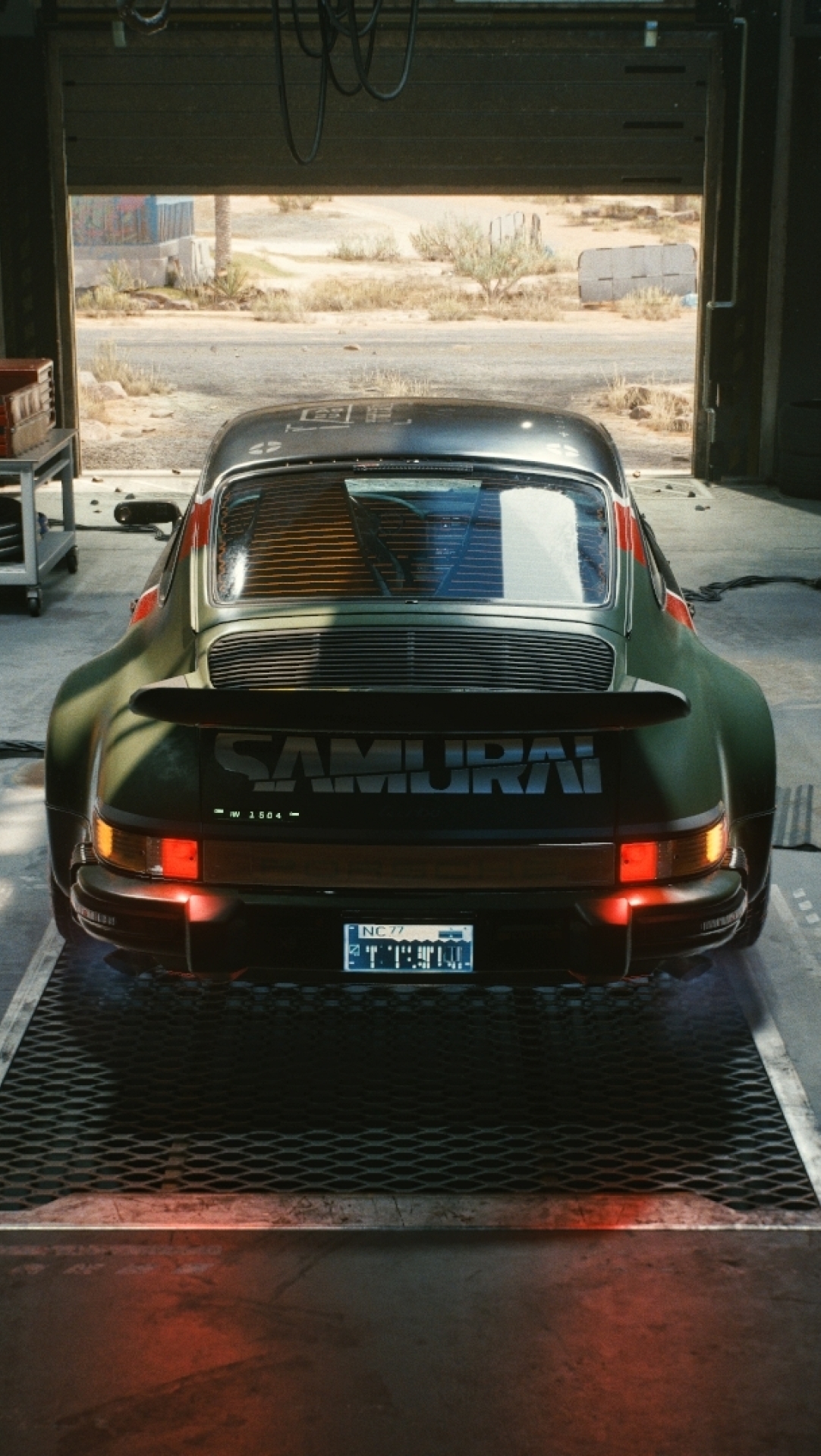 1082x1920 Cyberpunk 2077 Porsche 911 Turbo 1082x1920 Resolution