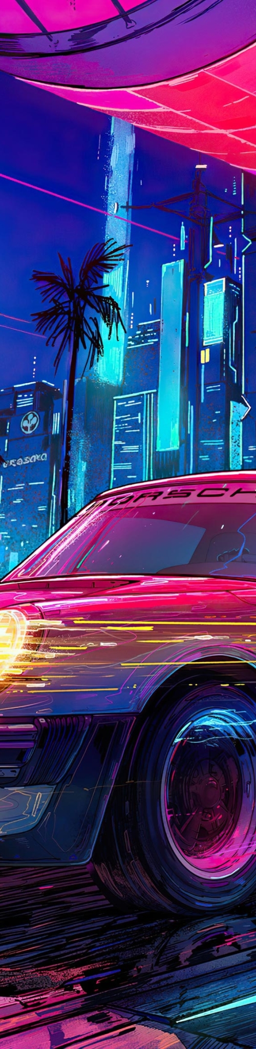 500x2048 Resolution Cyberpunk 2077 Porsche Cool 500x2048 Resolution ...