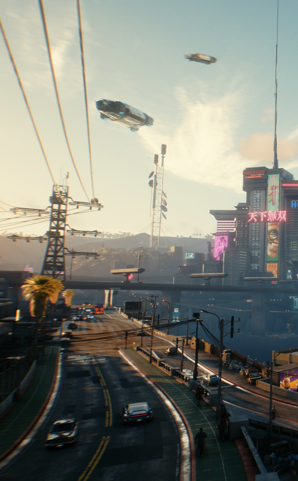 950x1534 Cyberpunk 2077 Samurai City 950x1534 Resolution Wallpaper, HD