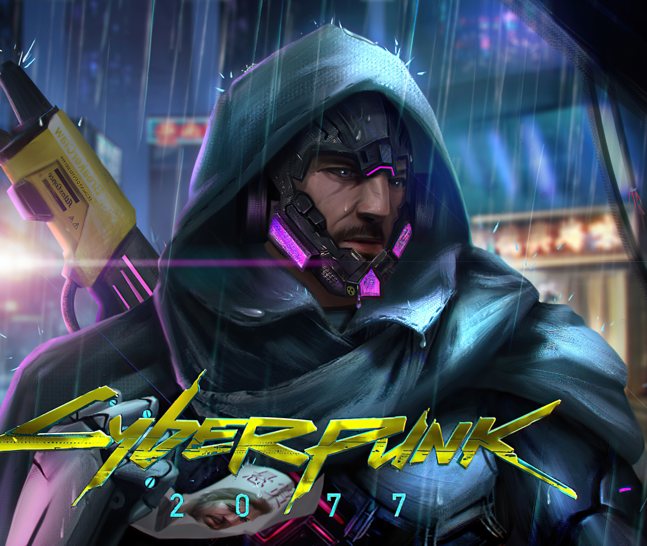 1280x1080 Resolution Cyberpunk 2077 Sniper Cyborg 1280x1080 Resolution