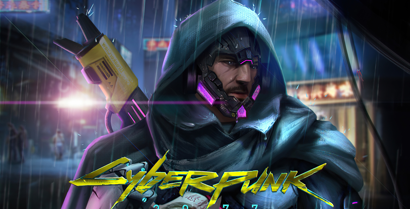 1350x689 Cyberpunk 2077 Sniper Cyborg 1350x689 Resolution Wallpaper, HD