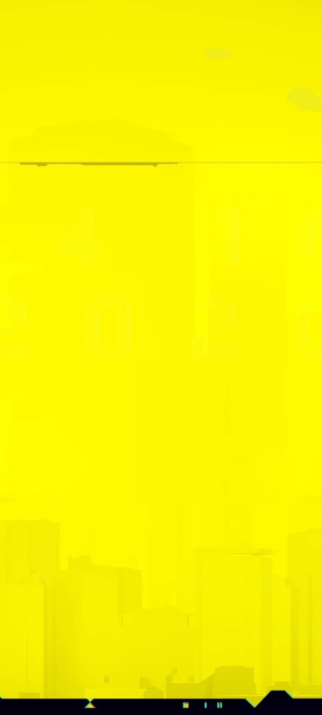 1080x2400 Cyberpunk 2077 Yellow Background 1080x2400 Resolution