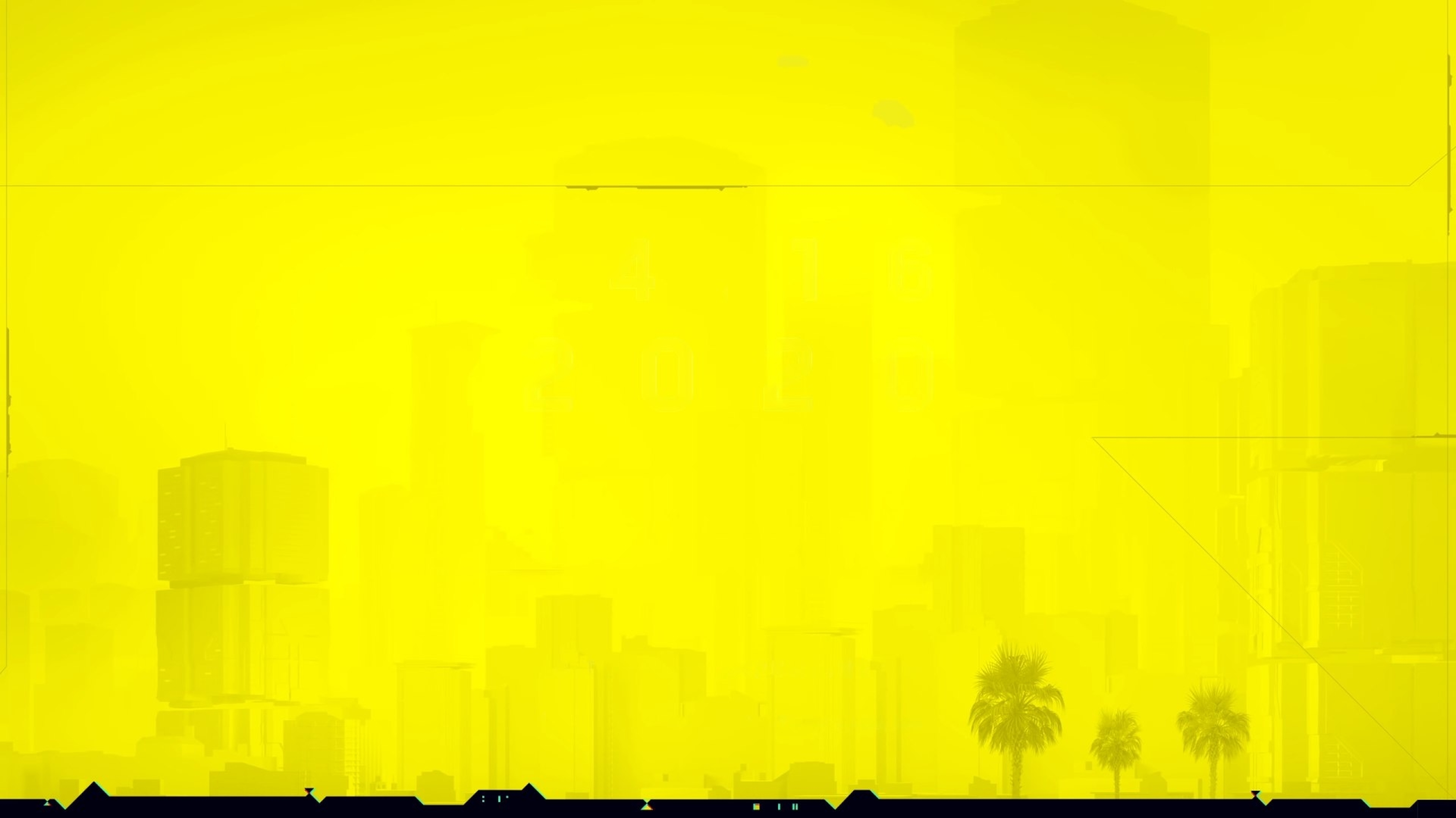 5120x2880 Cyberpunk 2077 Yellow Background 5K Wallpaper, HD Hi-Tech 4K