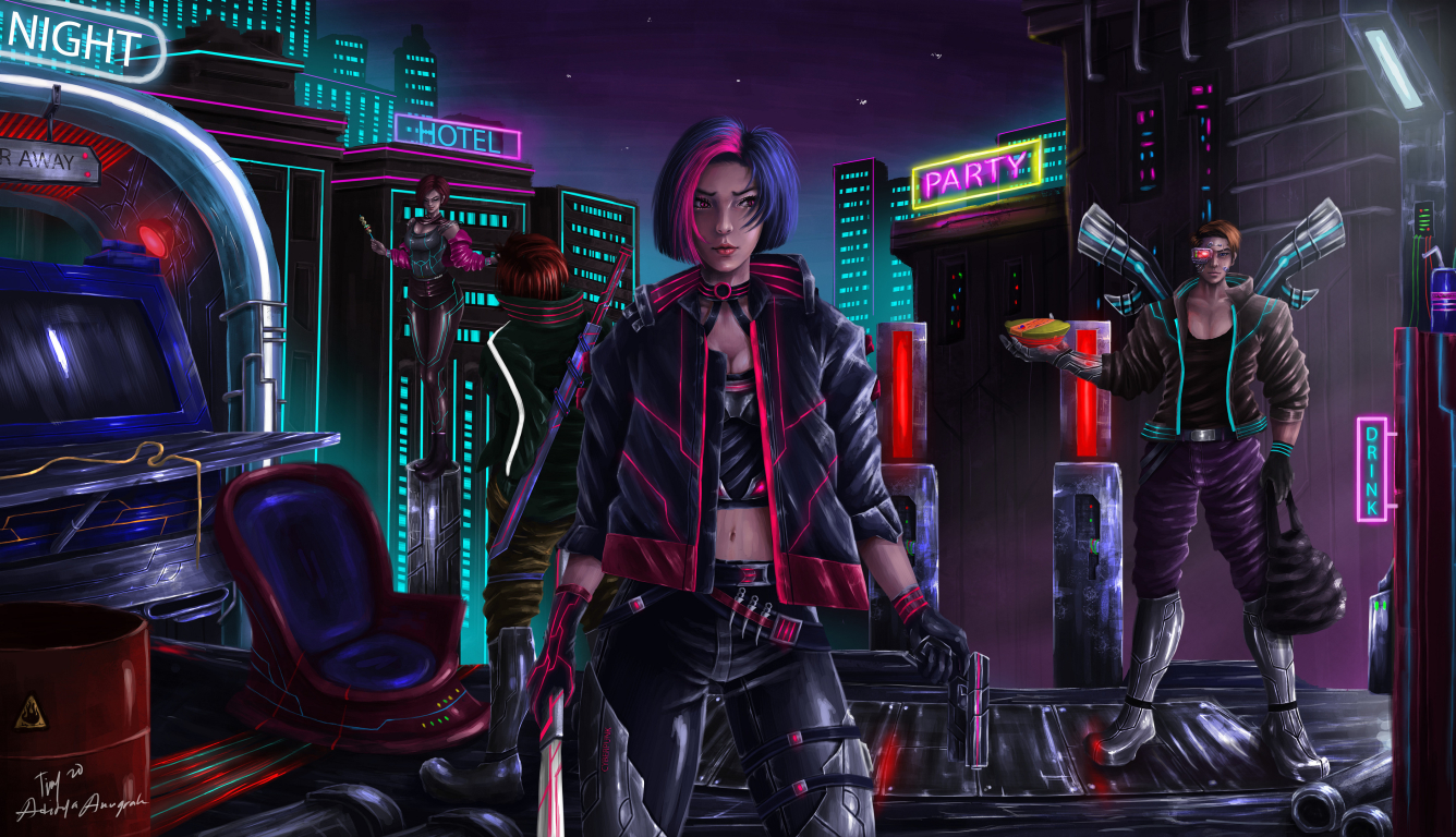 1336x768 Cyberpunk 4K Gaming HD Laptop Wallpaper, HD Games 4K Wallpapers,  Images, Photos and Background - Wallpapers Den