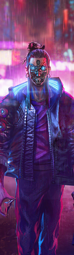 300x1024 Resolution Cyberpunk FanArt 2021 300x1024 Resolution Wallpaper