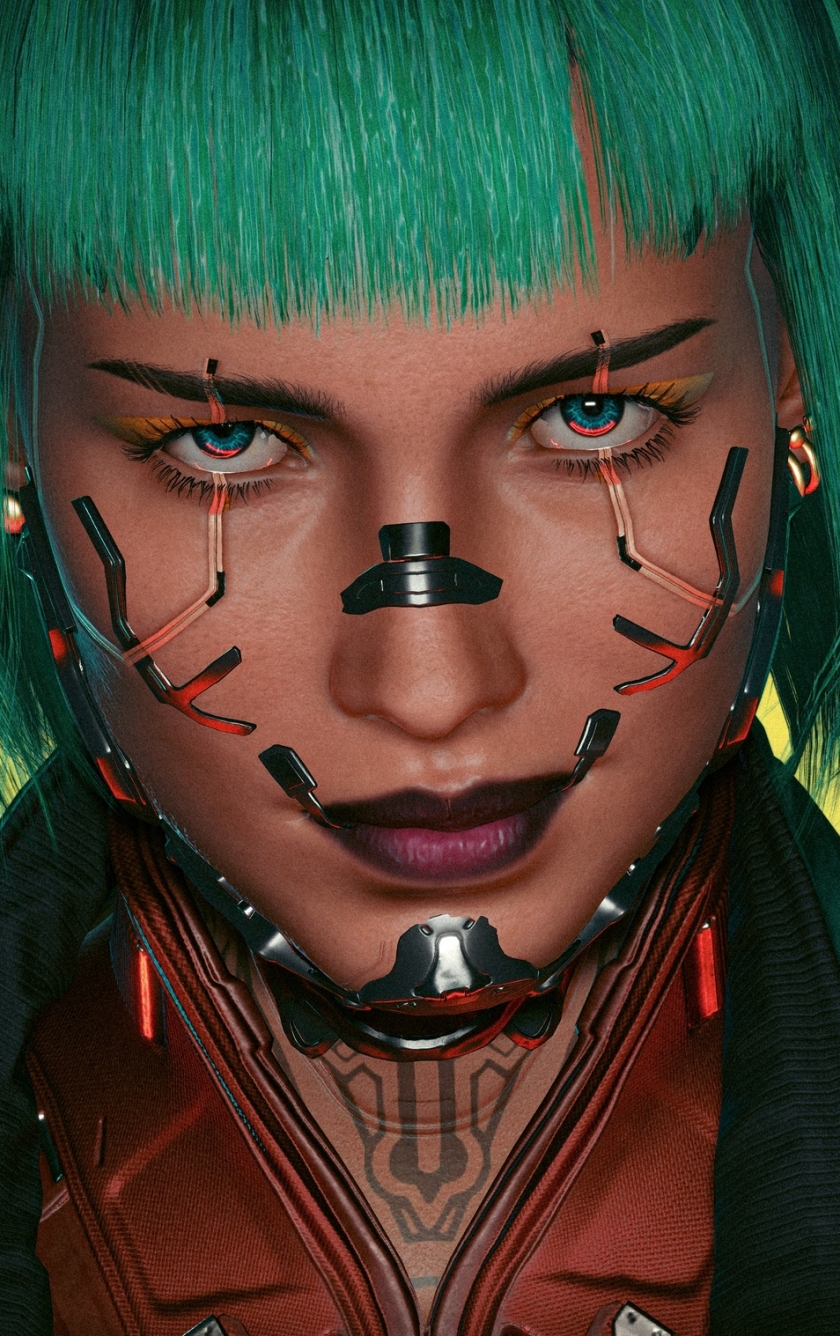 840x1336 Cyberpunk Hd Female Character Art 840x1336 Resolution Wallpaper Hd Games 4k Wallpapers 9751