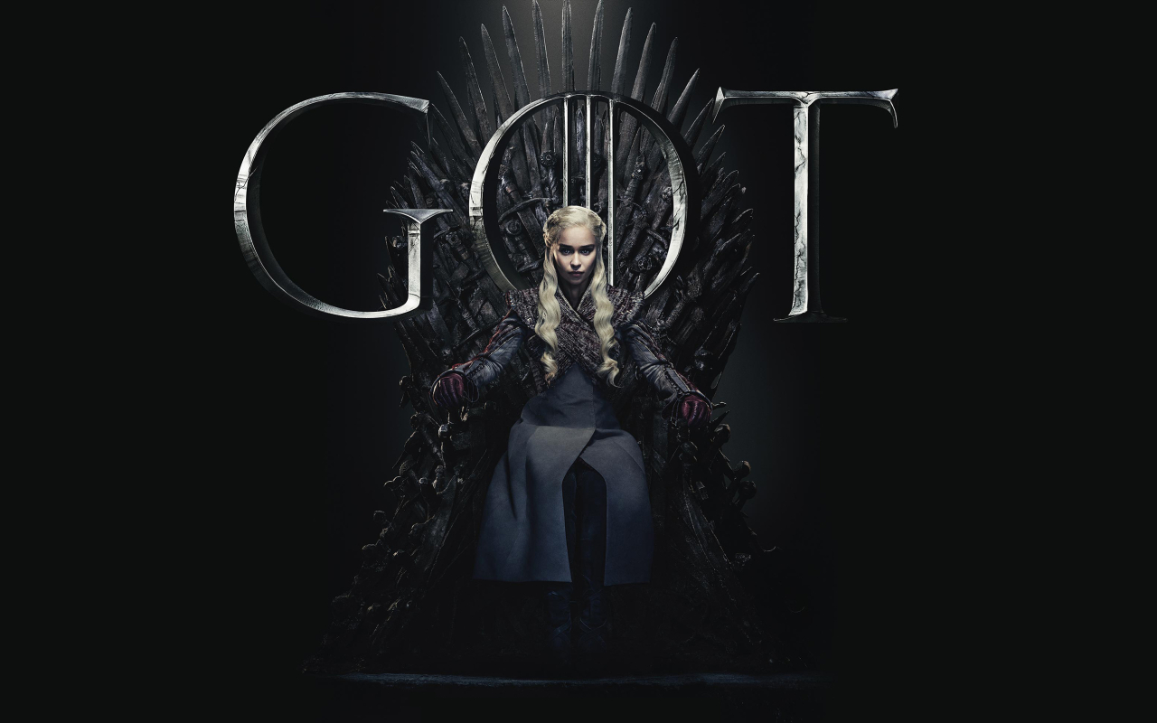 1280x800 Resolution Daenerys Targaryen Game Of Thrones Season 8 Poster