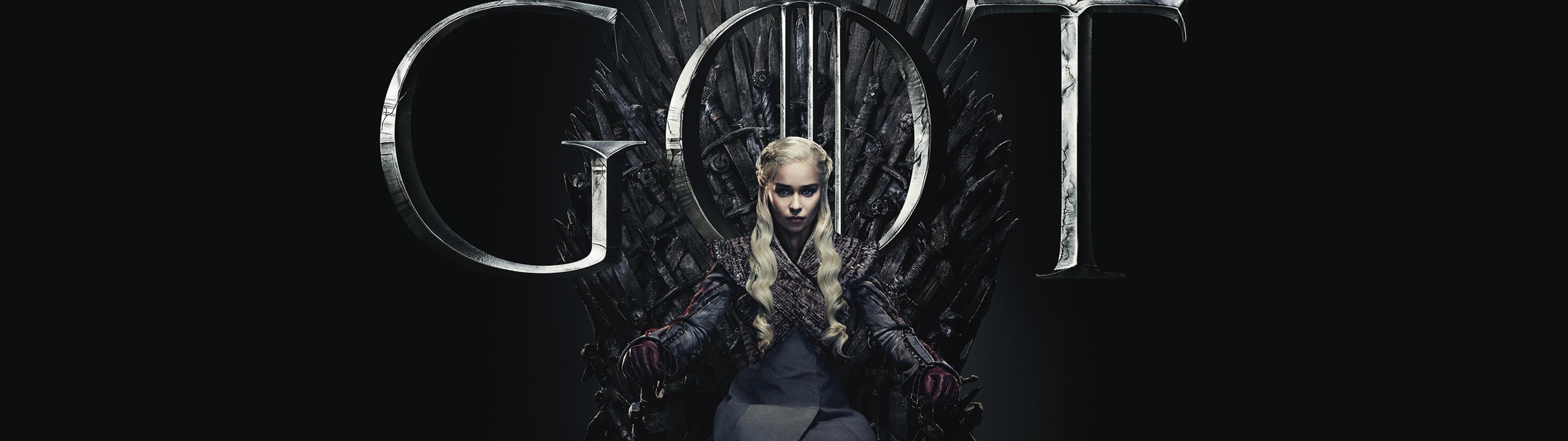 3840x1080 Resolution Daenerys Targaryen Game Of Thrones Season 8 Poster 3840x1080 Resolution 