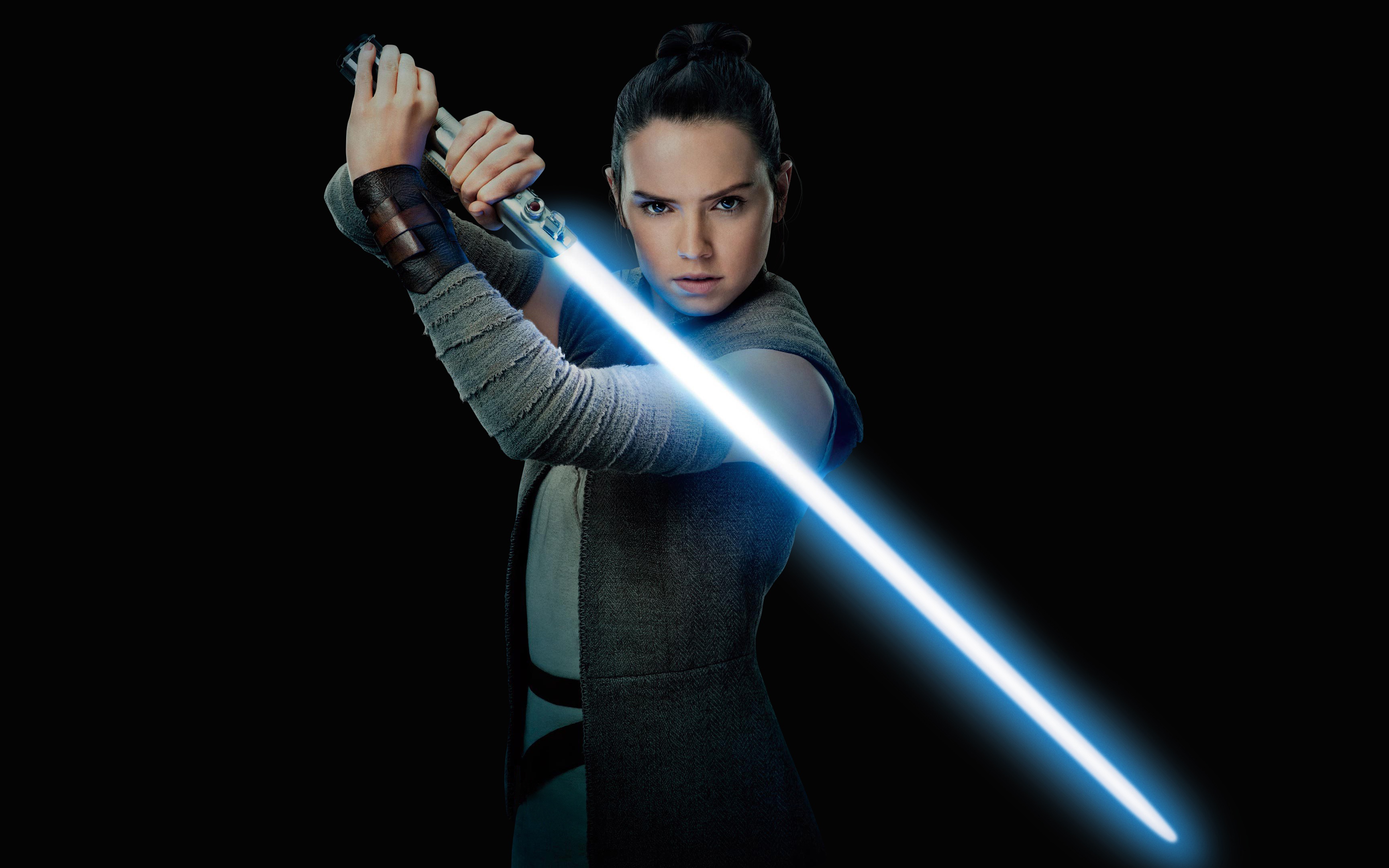 3840x216020197282 Daisy Ridley As Rey Star Wars In The Last Jedi