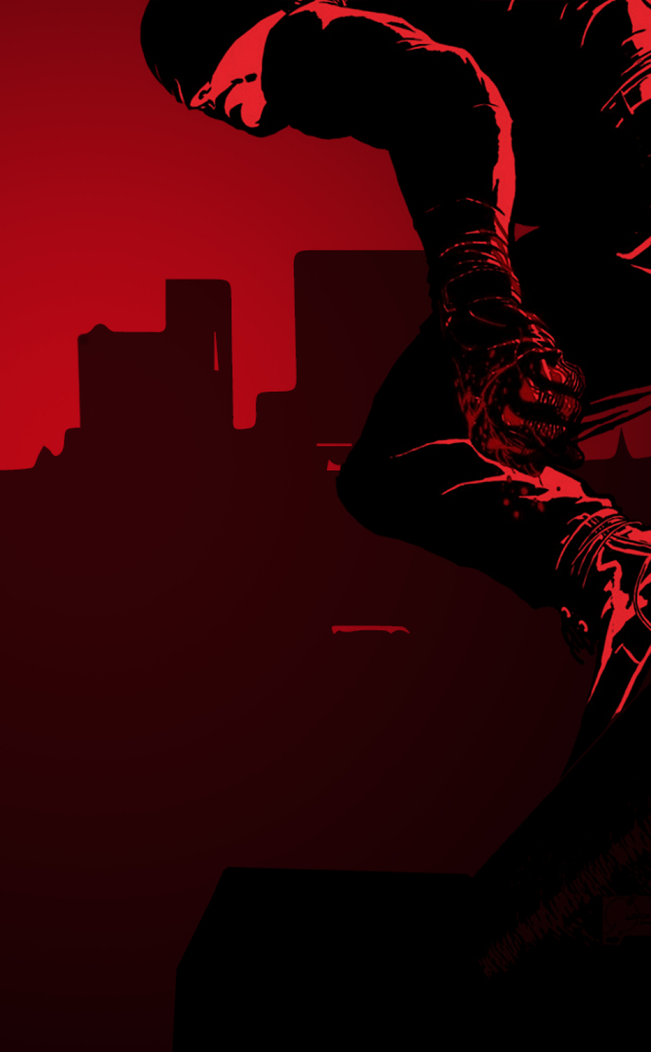 I thought Id share the Daredevil wallpaper Im currently using on my iPhone  6  rMarvel