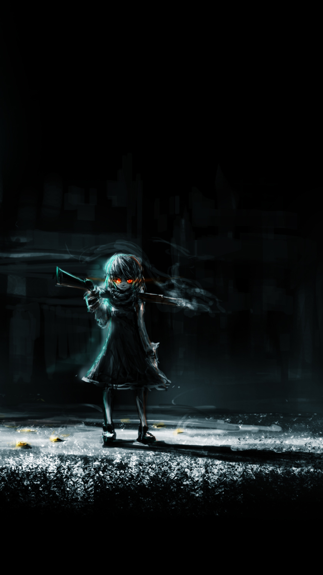 Wallpaper Anime, Painting, Android, Head, Eye, Background - Download Free  Image