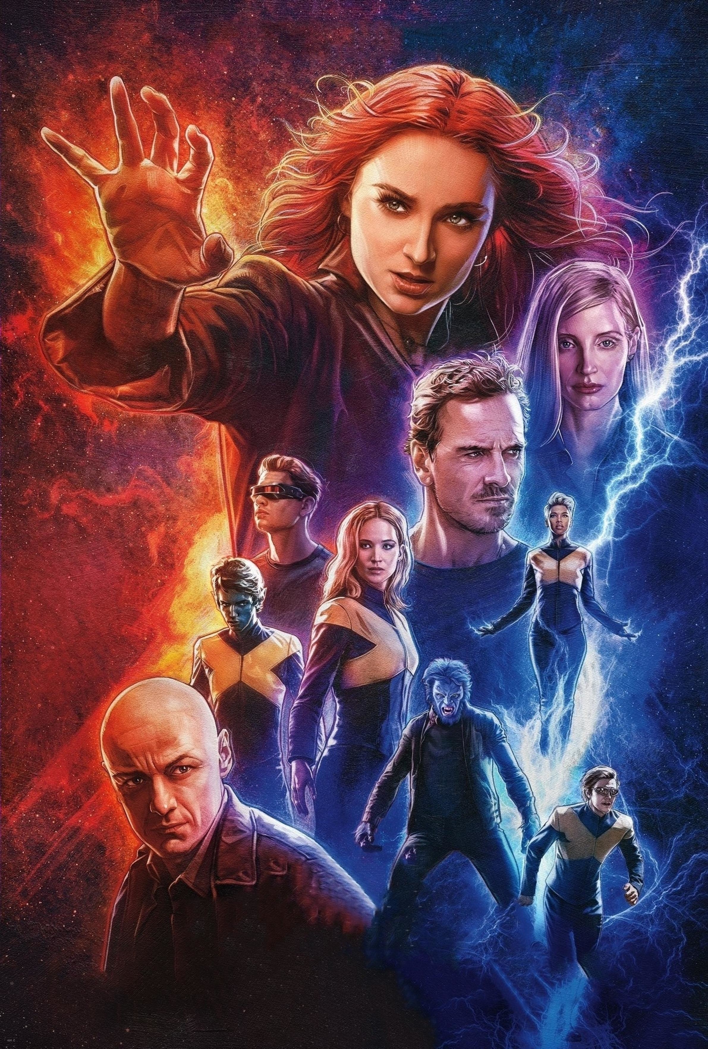 Dark Phoenix X Men Movie Poster Wallpaper Hd Movies 4k Wallpapers