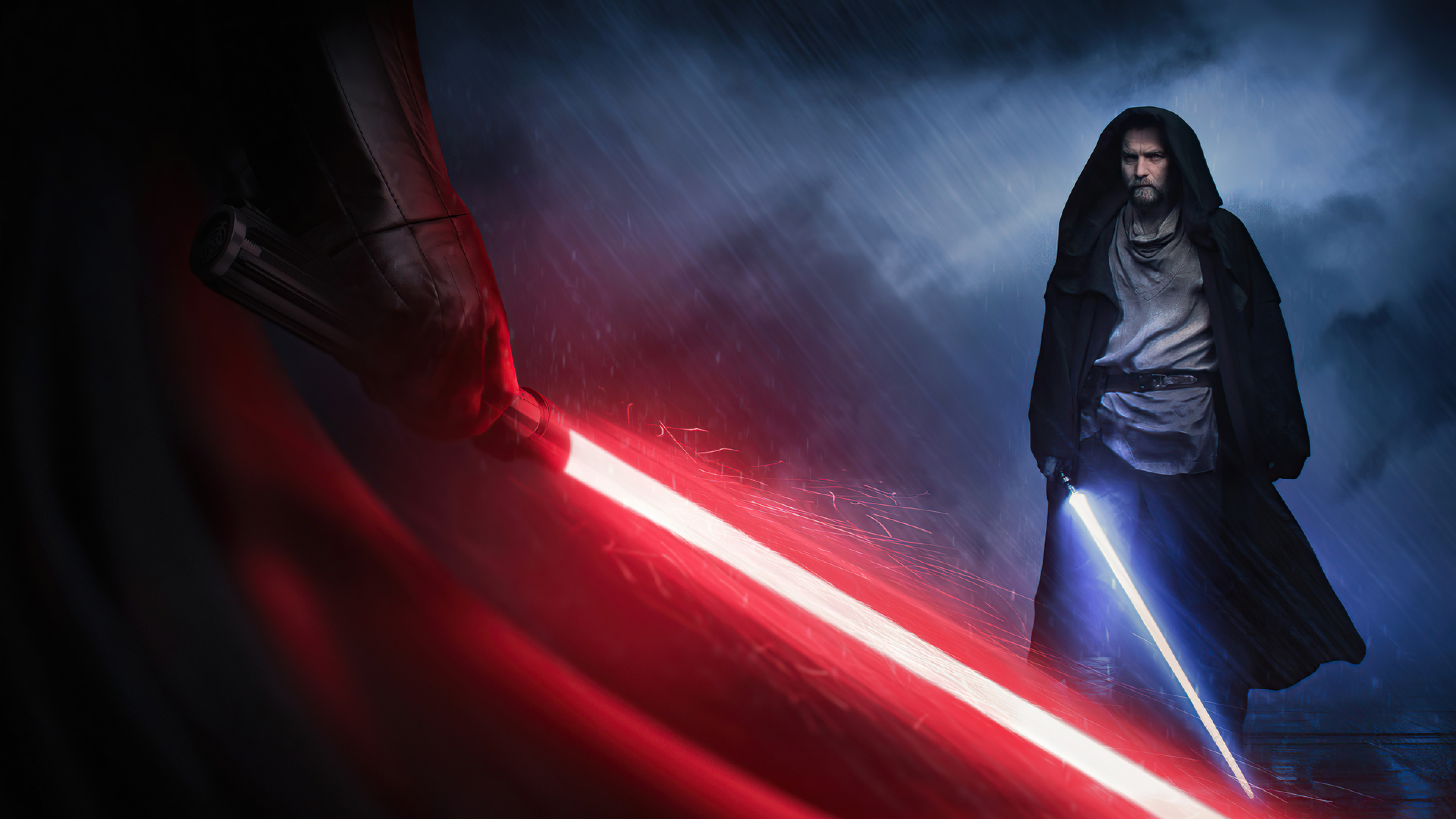 3840x2160 Darth Vader Vs Obi Wan Kenobi HD Cool Star Wars 4K Wallpaper, HD  TV Series 4K Wallpapers, Images, Photos and Background - Wallpapers Den