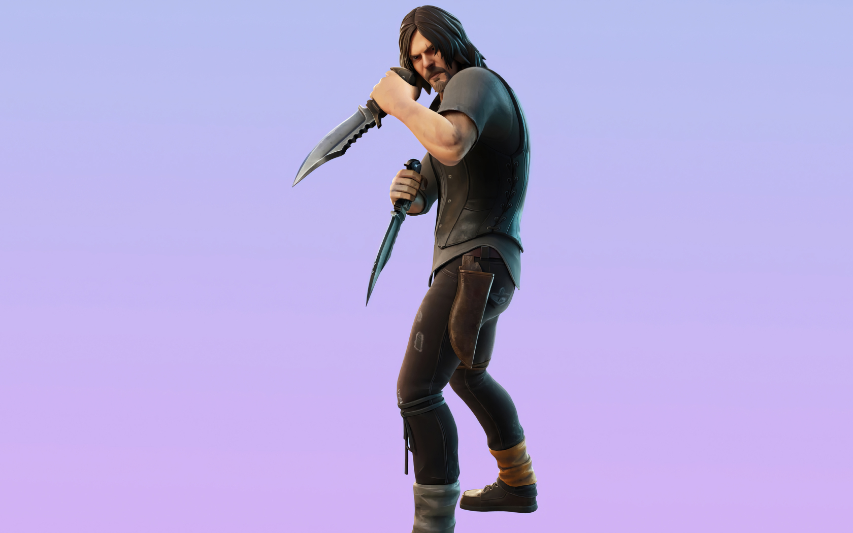 1680x1050 Resolution Daryl Dixon Skin Outfit Fortnite 1680x1050