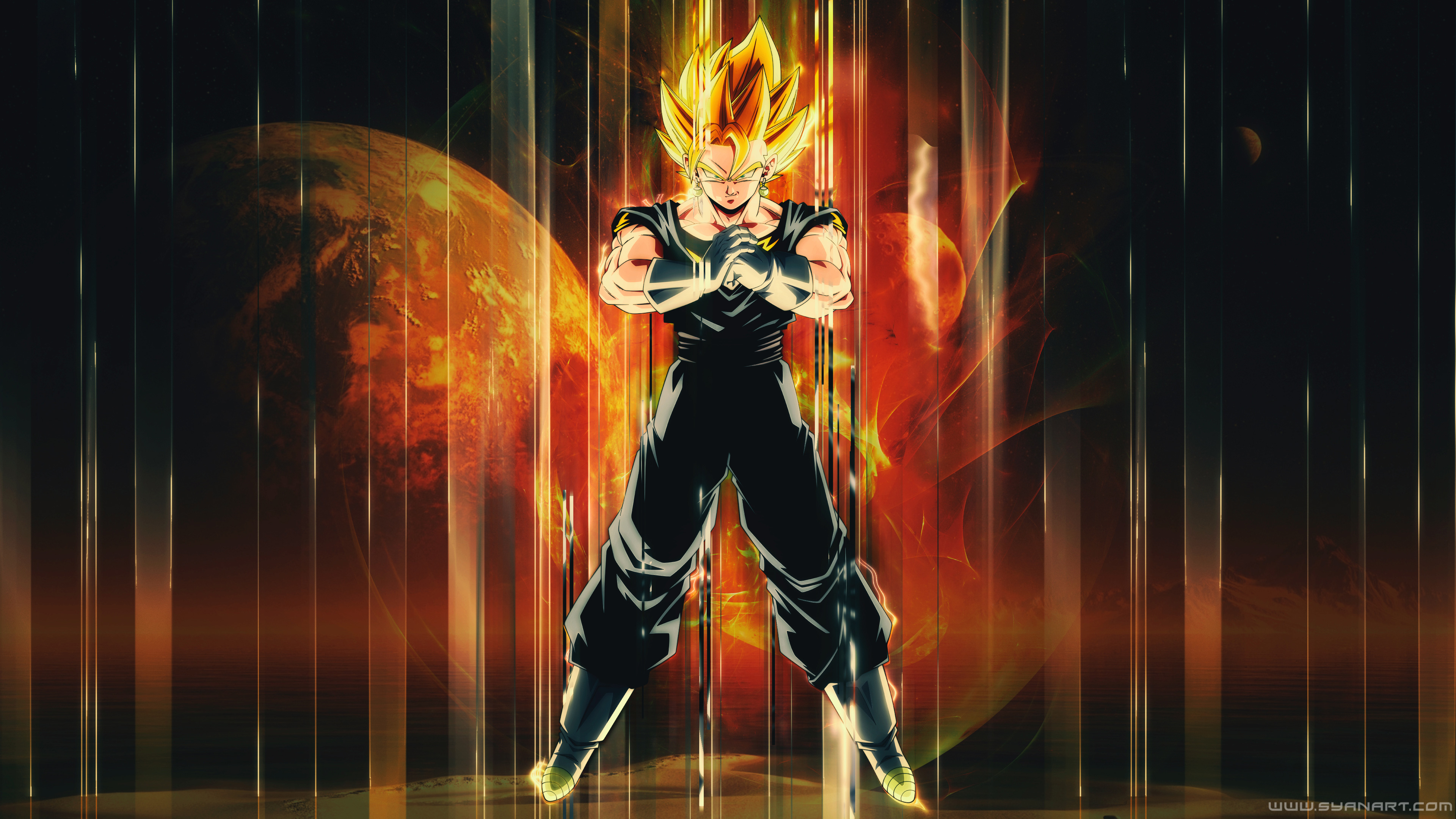 DBZ Vegito Wallpaper, HD Anime 4K Wallpapers, Images, Photos and Background  - Wallpapers Den