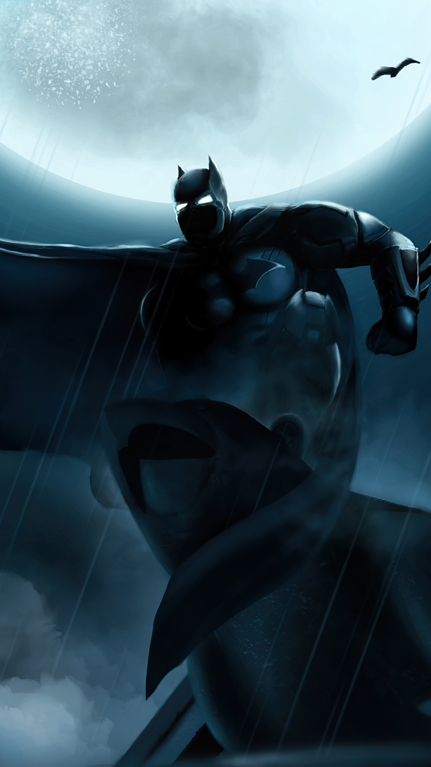 Batman Wallpaper 4K, AMOLED, DC Superheroes, DC Comics