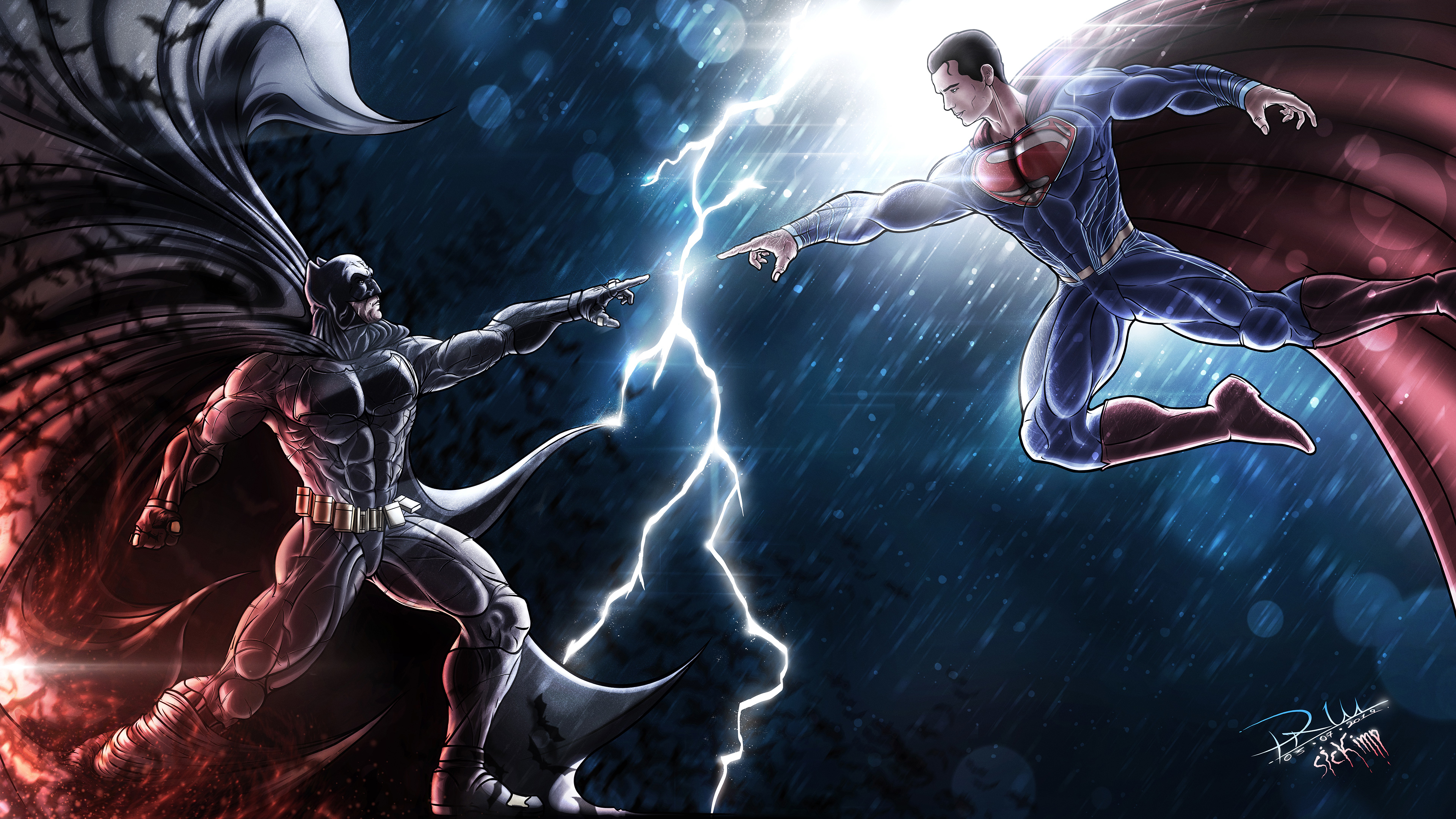 DC Batman vs Superman Wallpaper, HD Superheroes 4K Wallpapers, Images ...