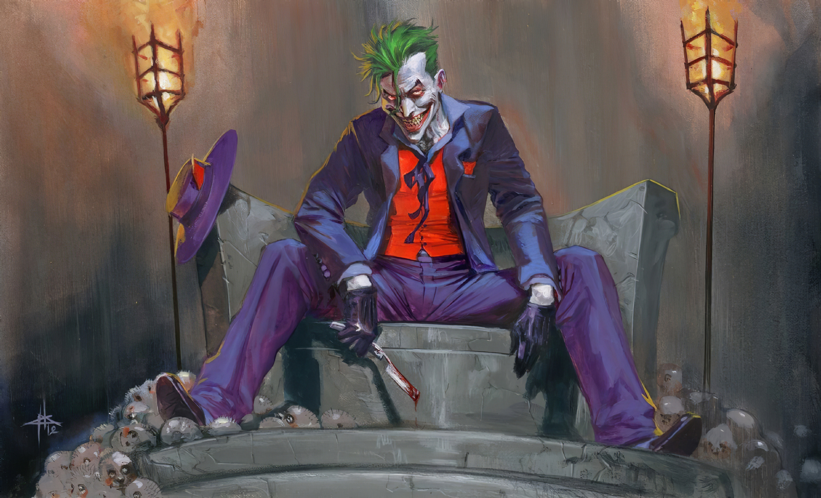 DC Comic Joker Art Wallpaper, HD Artist 4K Wallpapers, Images, Photos and  Background - Wallpapers Den