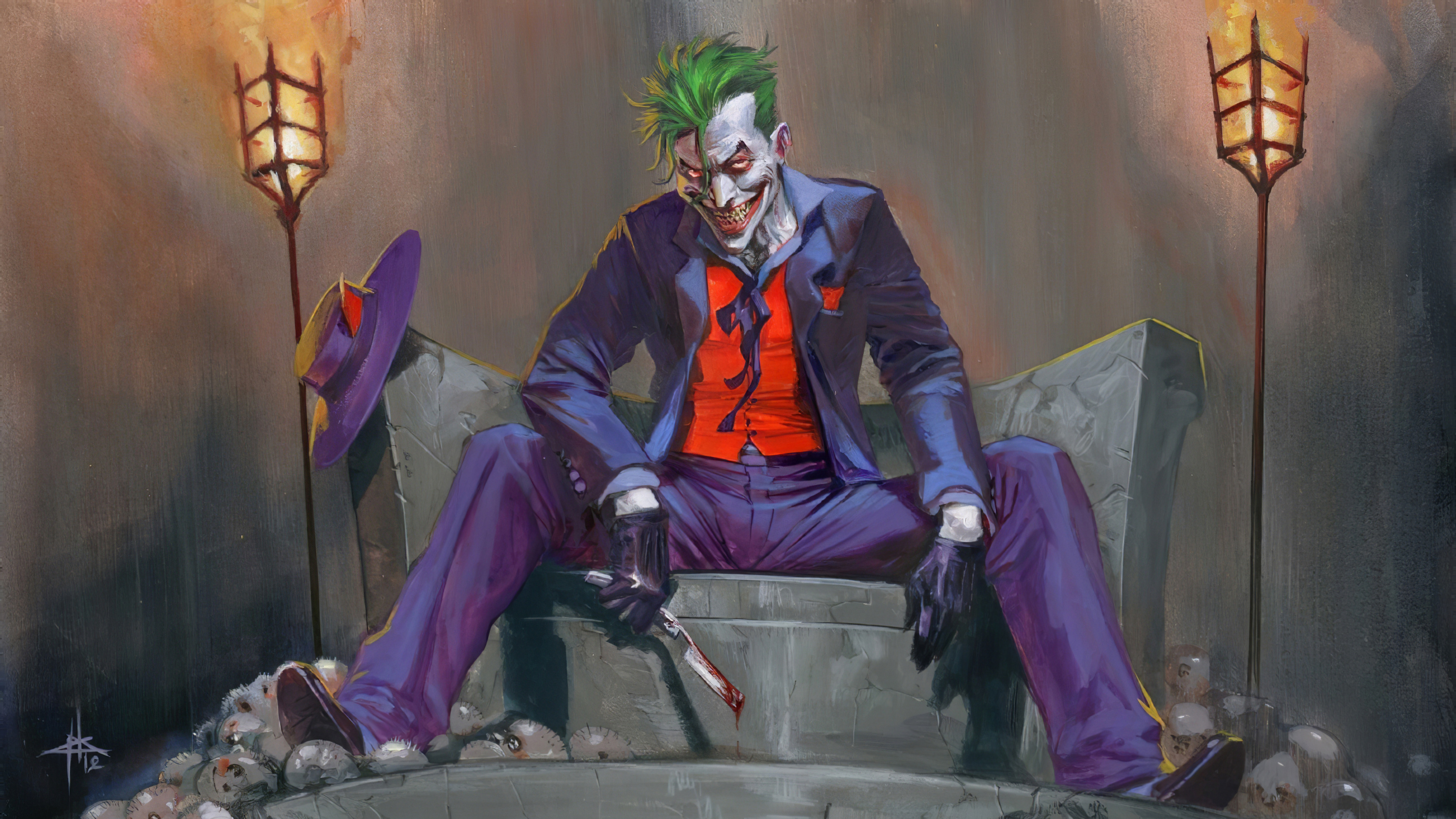 5120x2880 DC Comic Joker Art 5K Wallpaper, HD Artist 4K Wallpapers, Images,  Photos and Background - Wallpapers Den