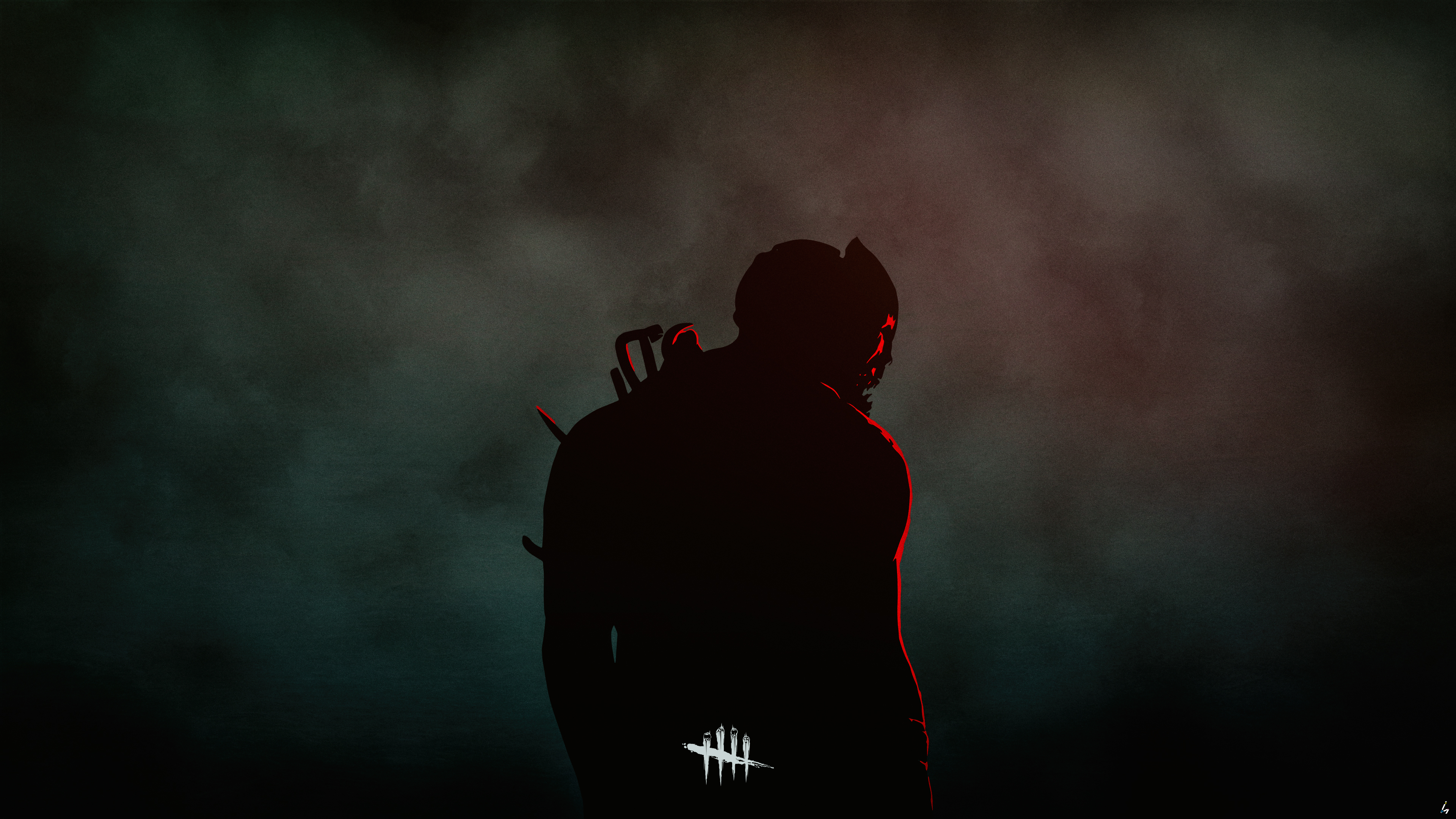 Dead By Daylight Game Minimal Digital Art Wallpaper, HD Games 4K ...