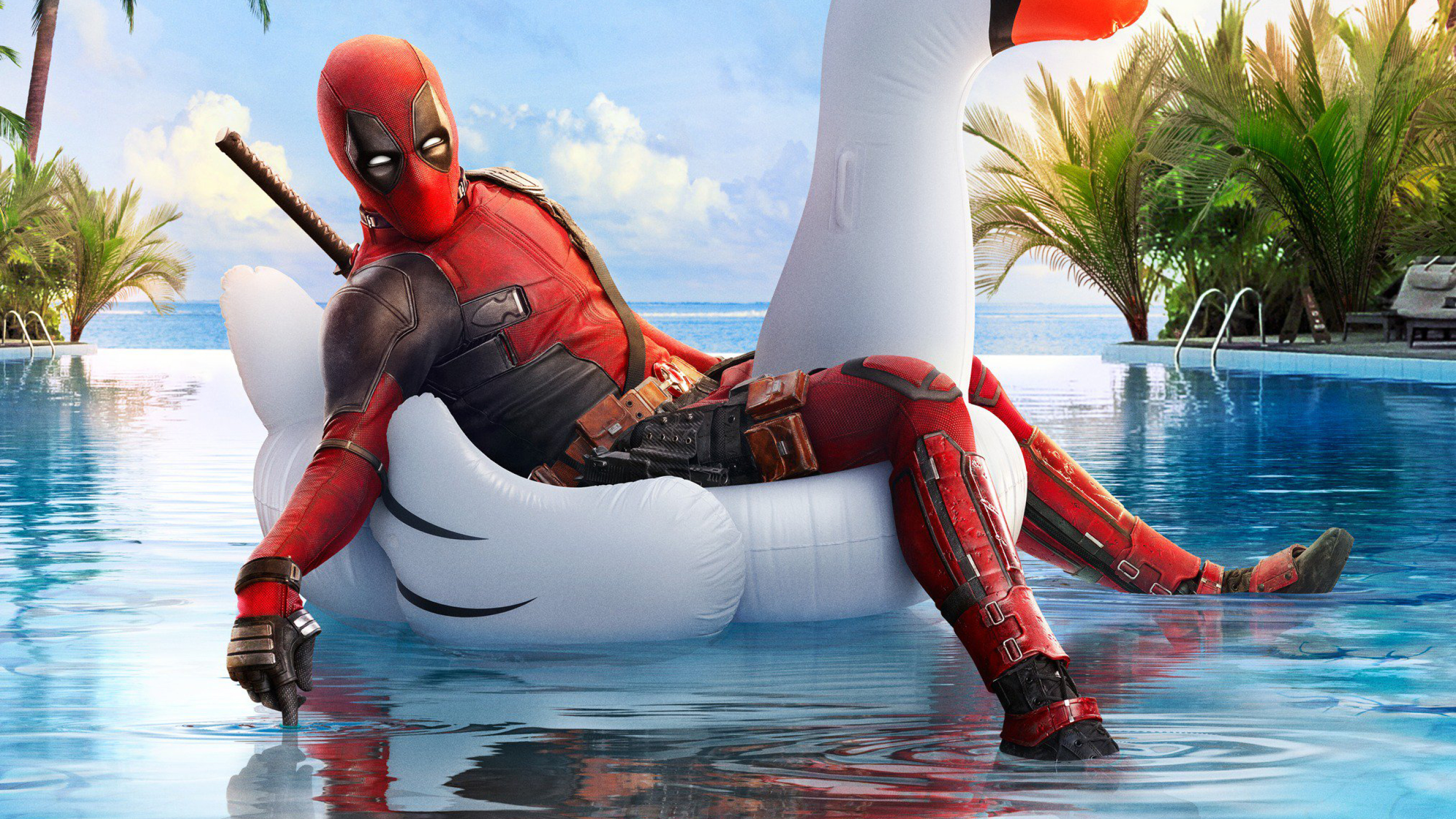 2560x1440 Deadpool 2 Funny Poster 1440P Resolution Wallpaper, HD Movies